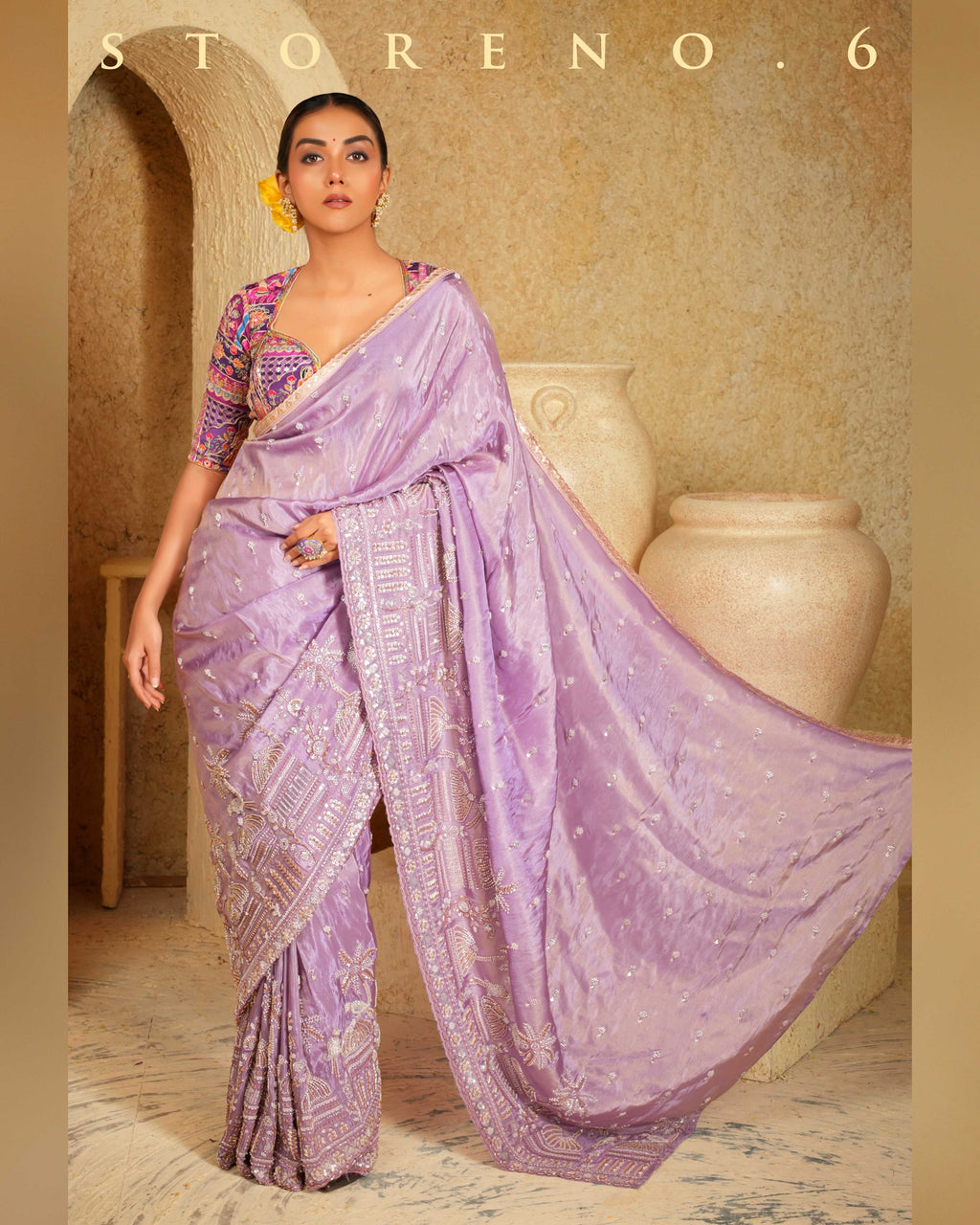 VIOLET VOGUE SAREE