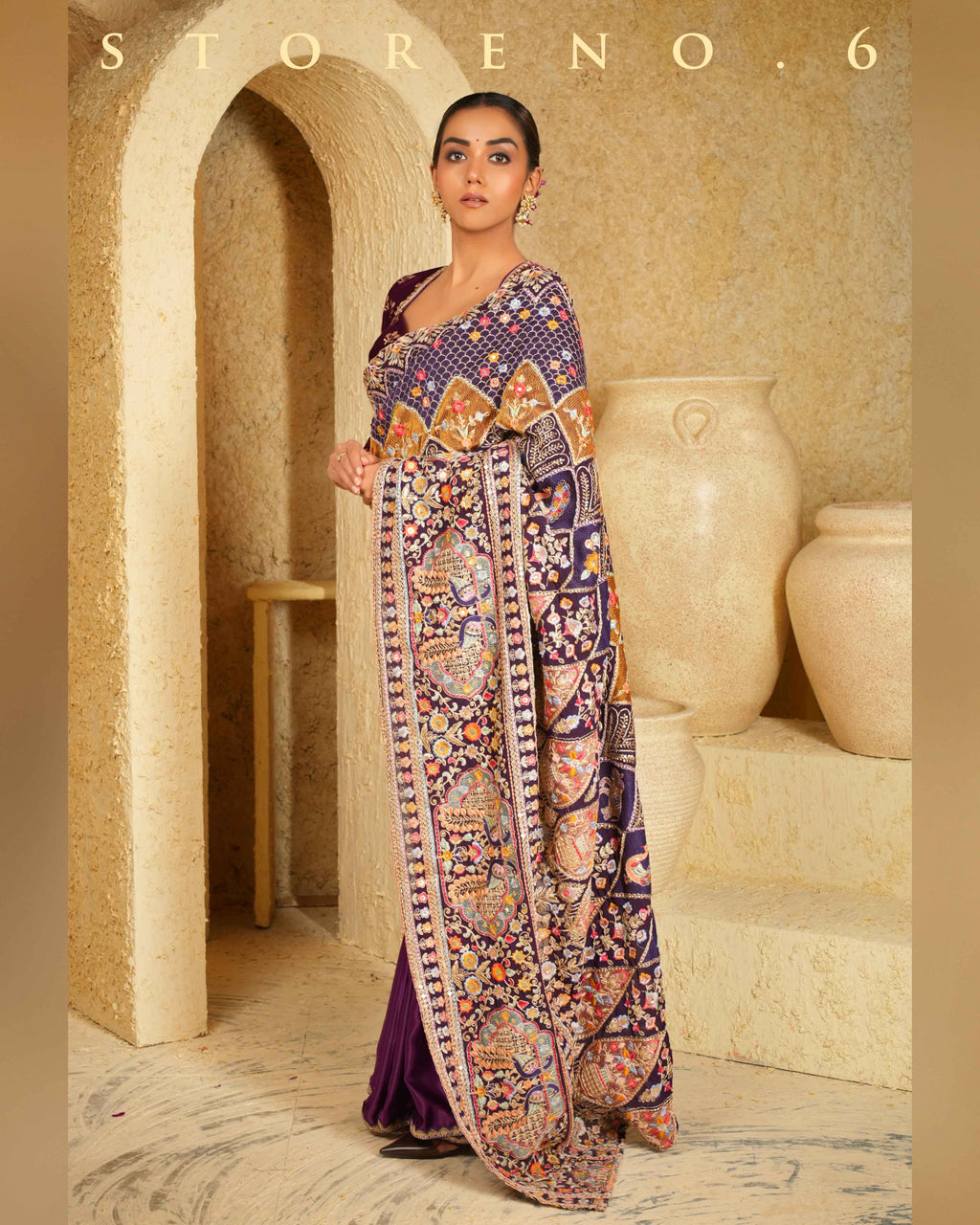 ORCHID OPERA SAREE