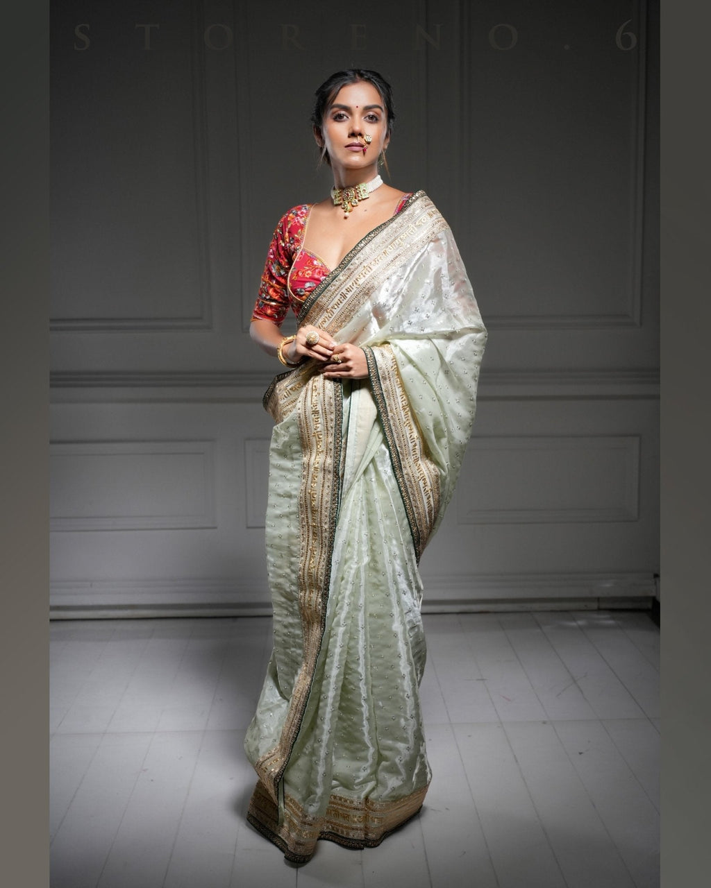 ROYAL HEMLOCK QUEEN SAREE
