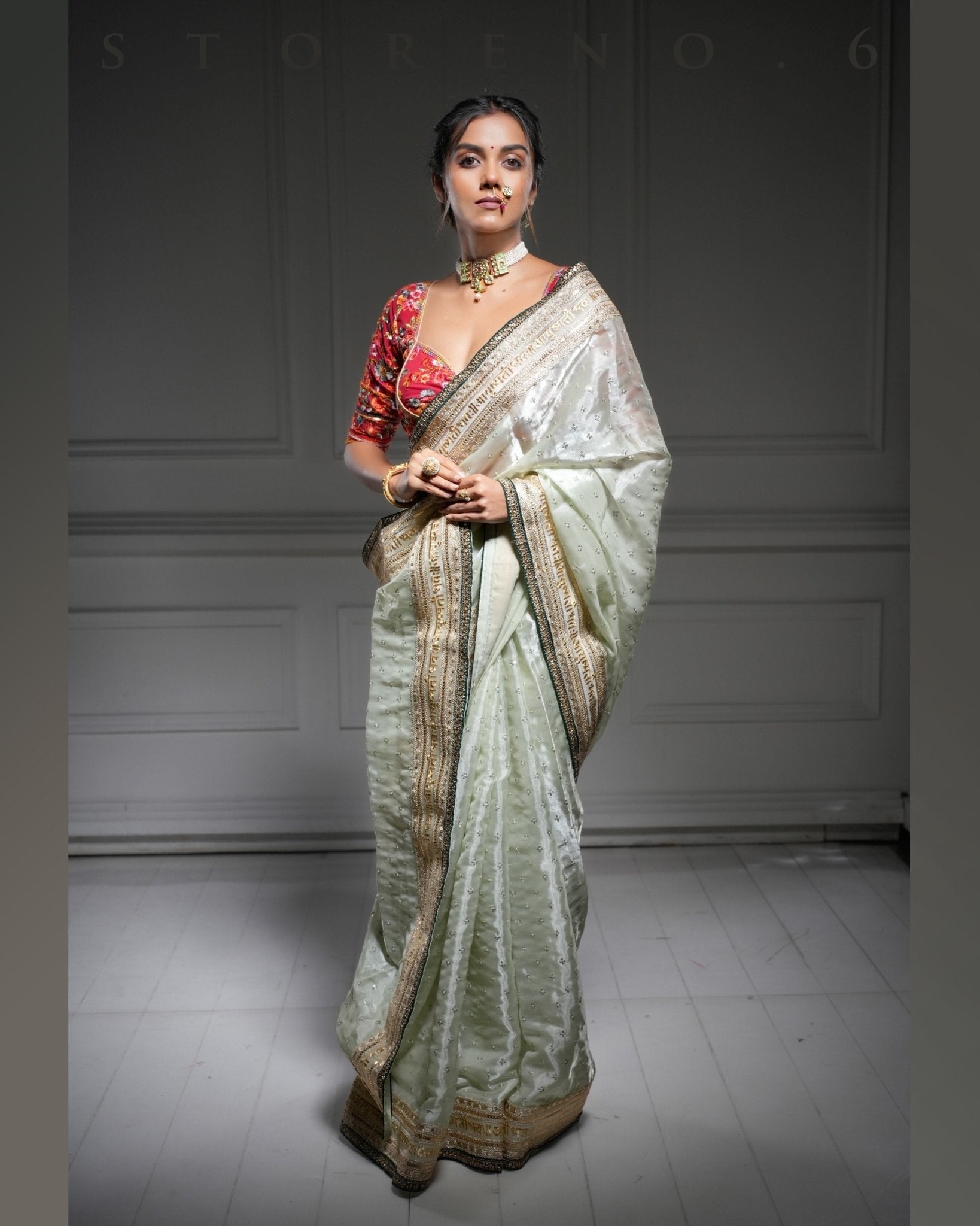 ROYAL HEMLOCK QUEEN SAREE