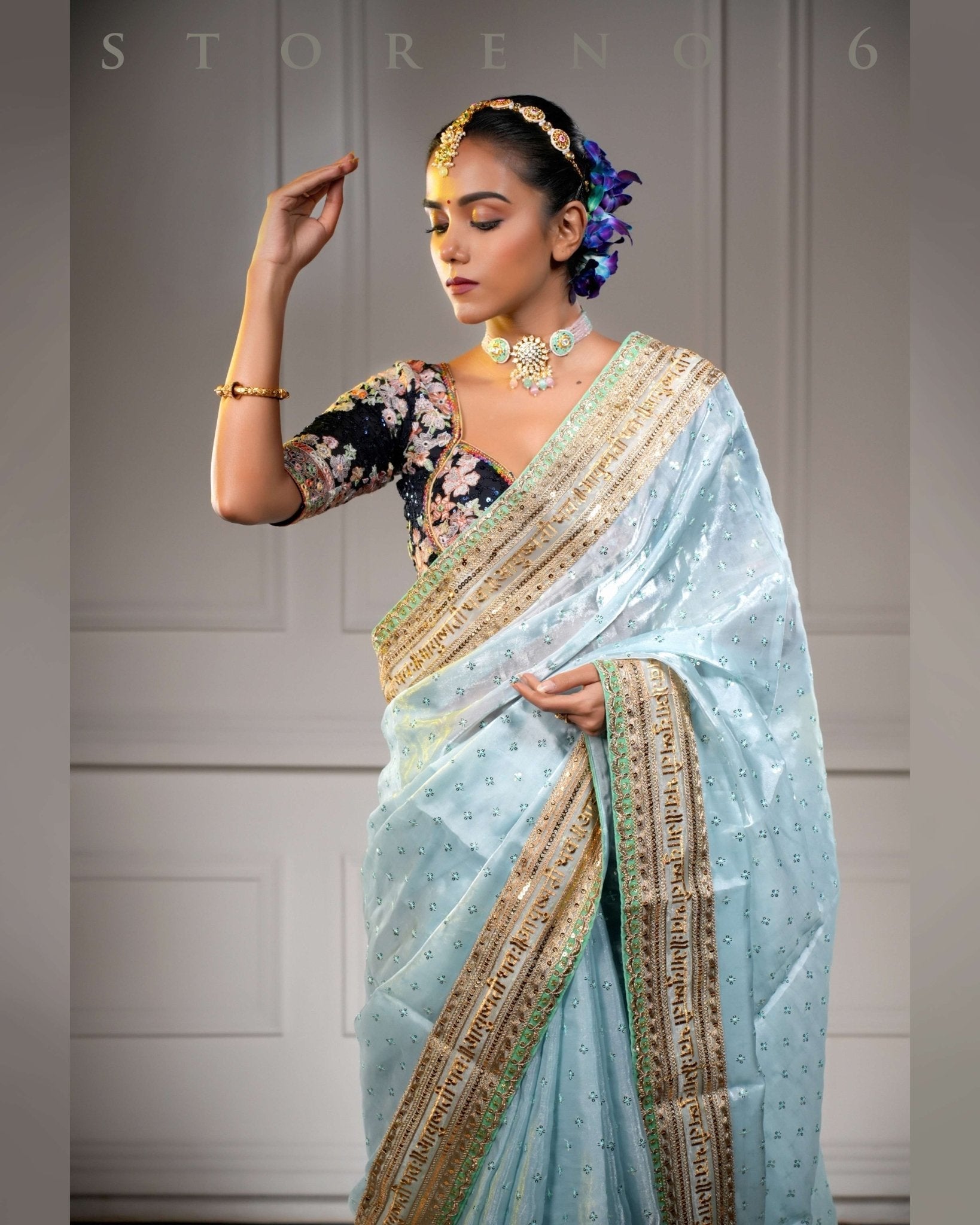 ROYAL CELESTIAL QUEEN SAREE
