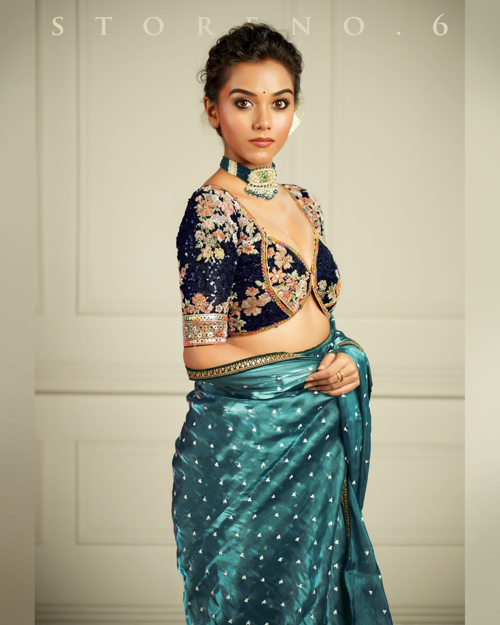 THE SAPPHIRE AFFAIR SAREE