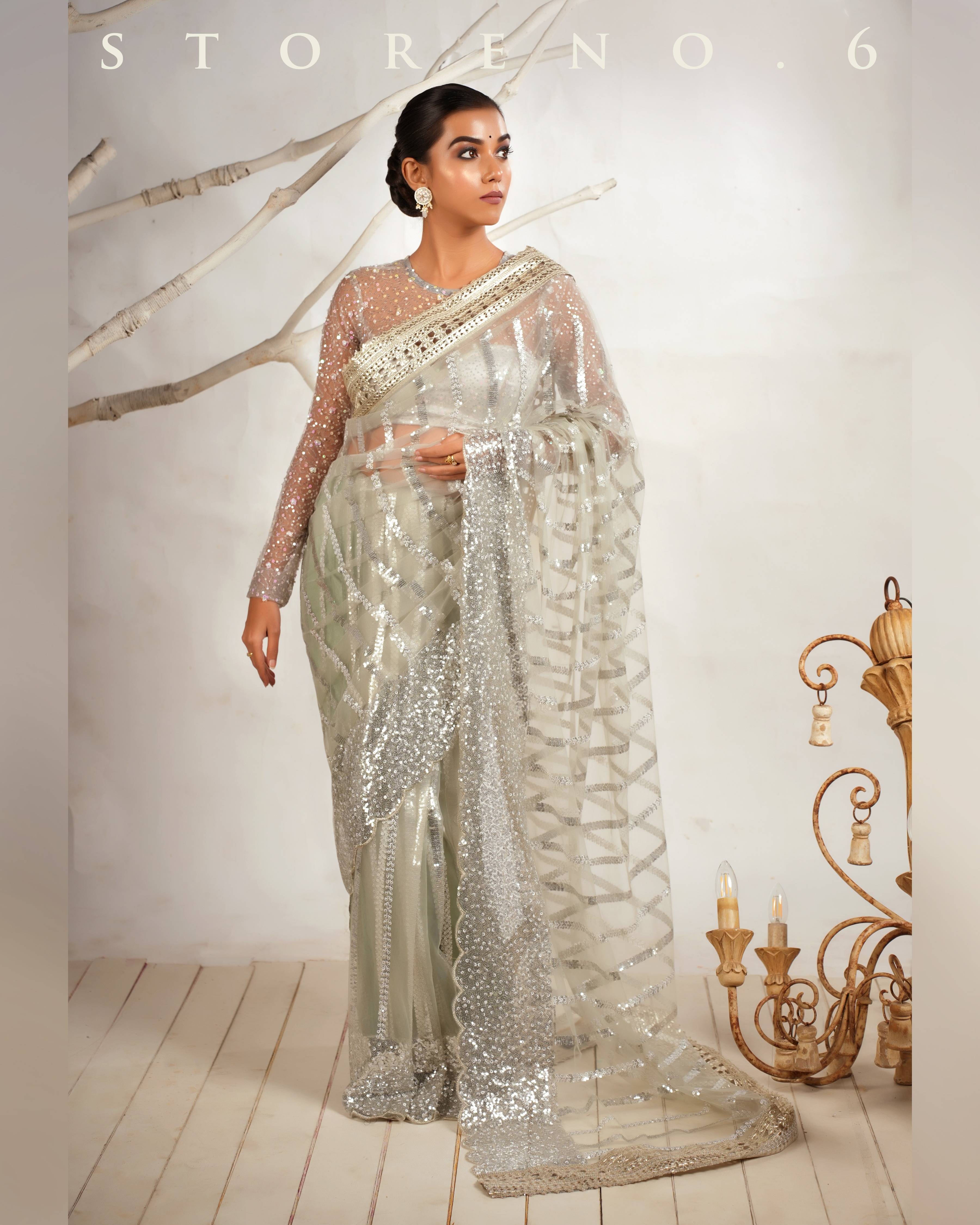 THE CLOUD CHIC SAREE