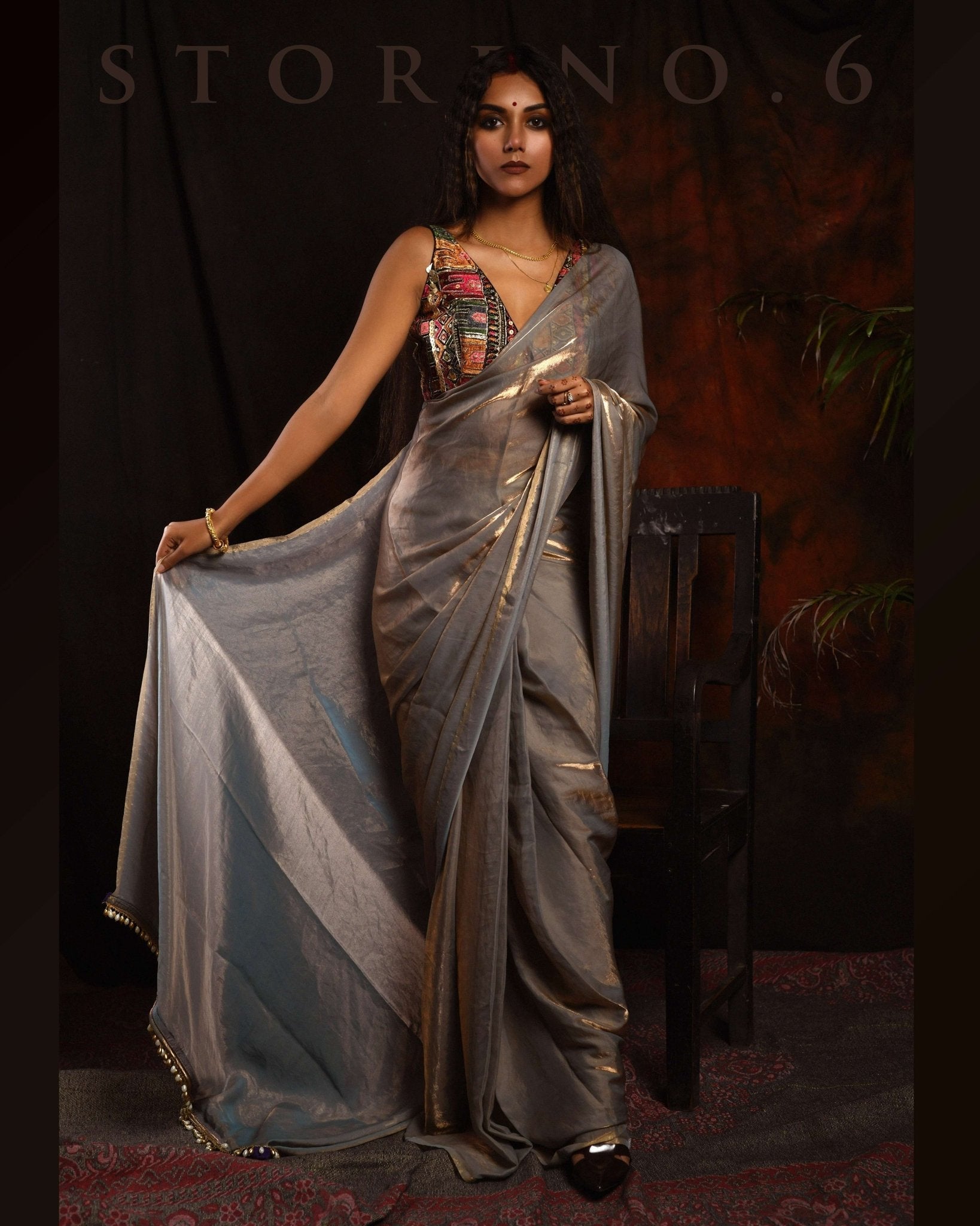 THE FORBIDDEN OASIS SAREE