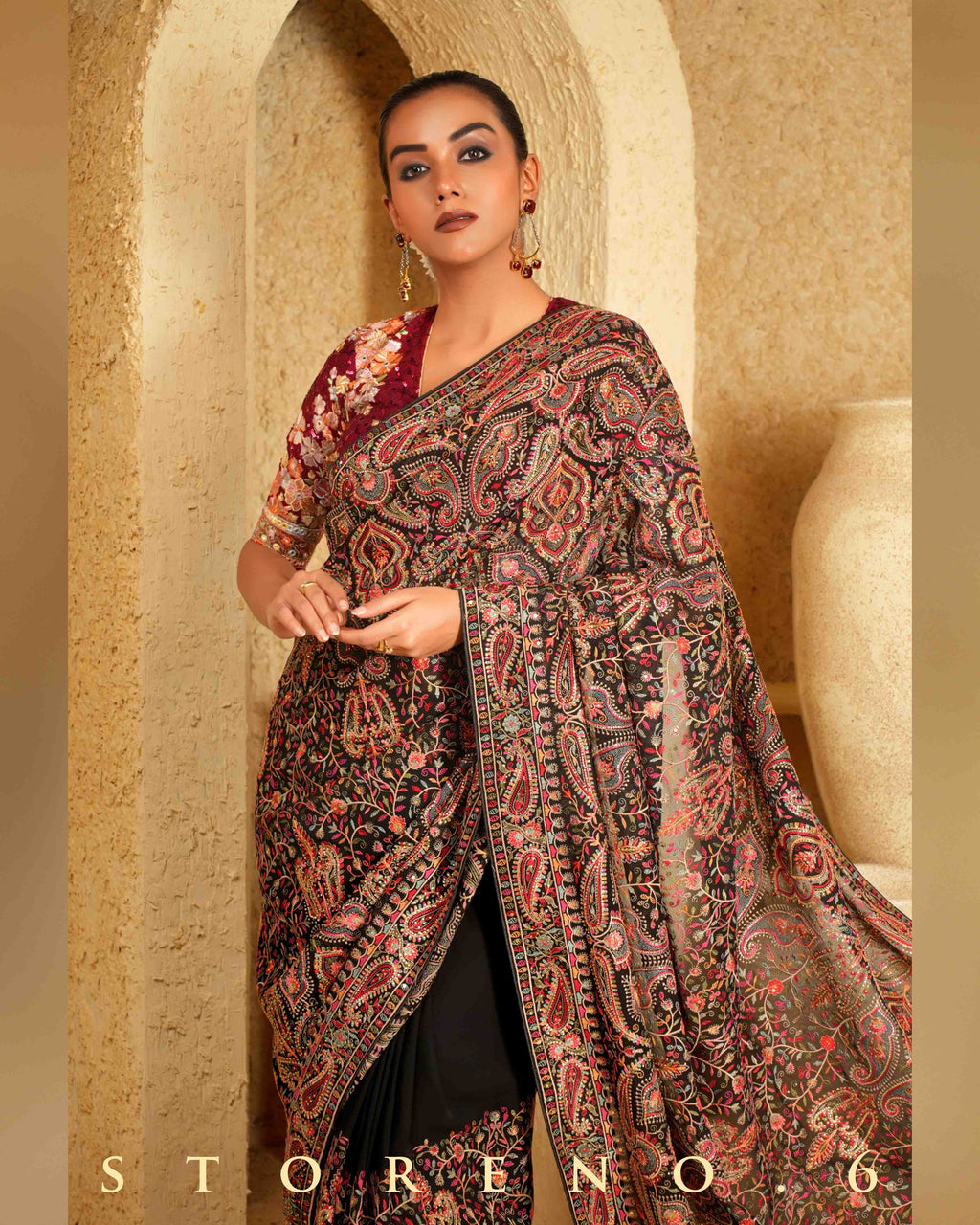ONYX OPERA SAREE