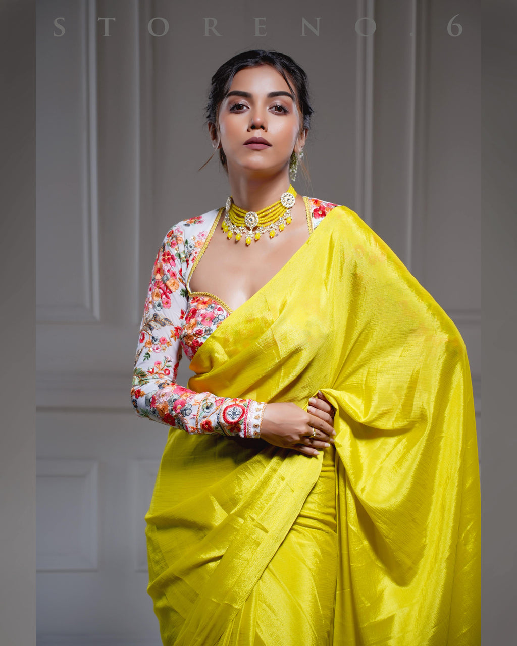 NEON NIRVANA SAREE