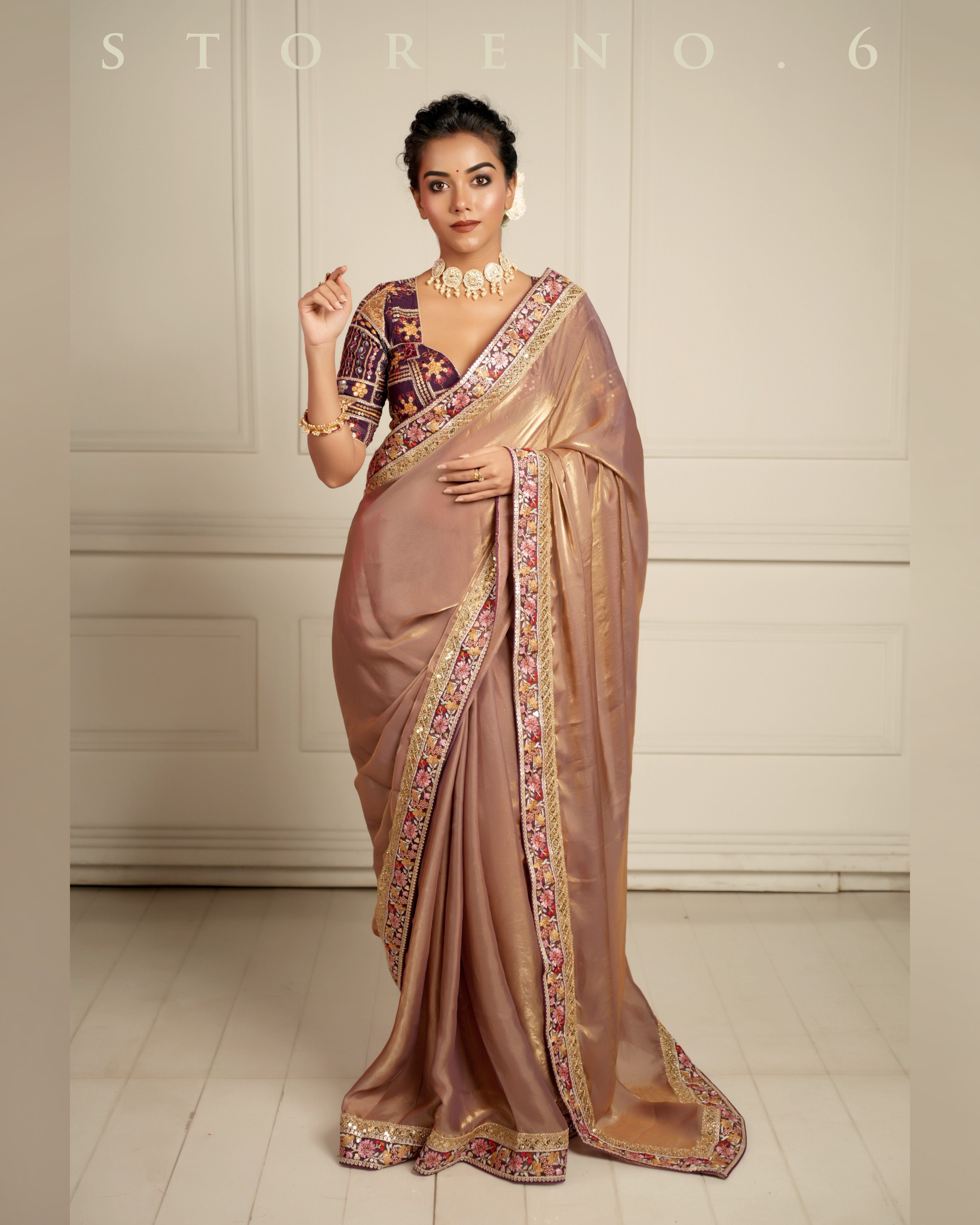 THE IMPERIAL TWILIGHT SHIMMER SAREE