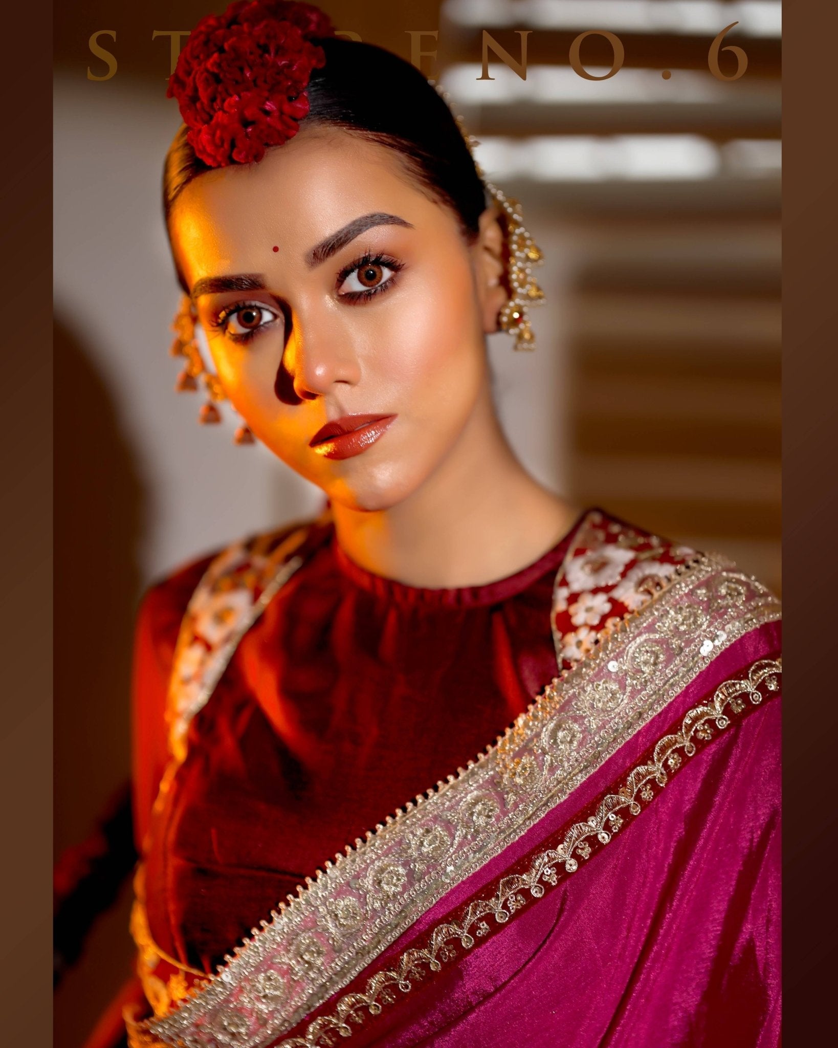 RAISIN ROMANCE READY-TO-WEAR SAREE