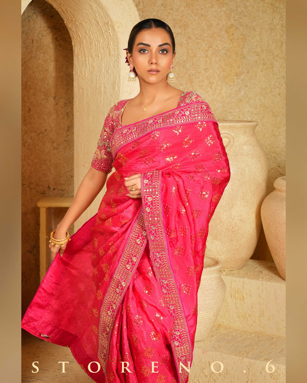BERRY BEWITCH SAREE