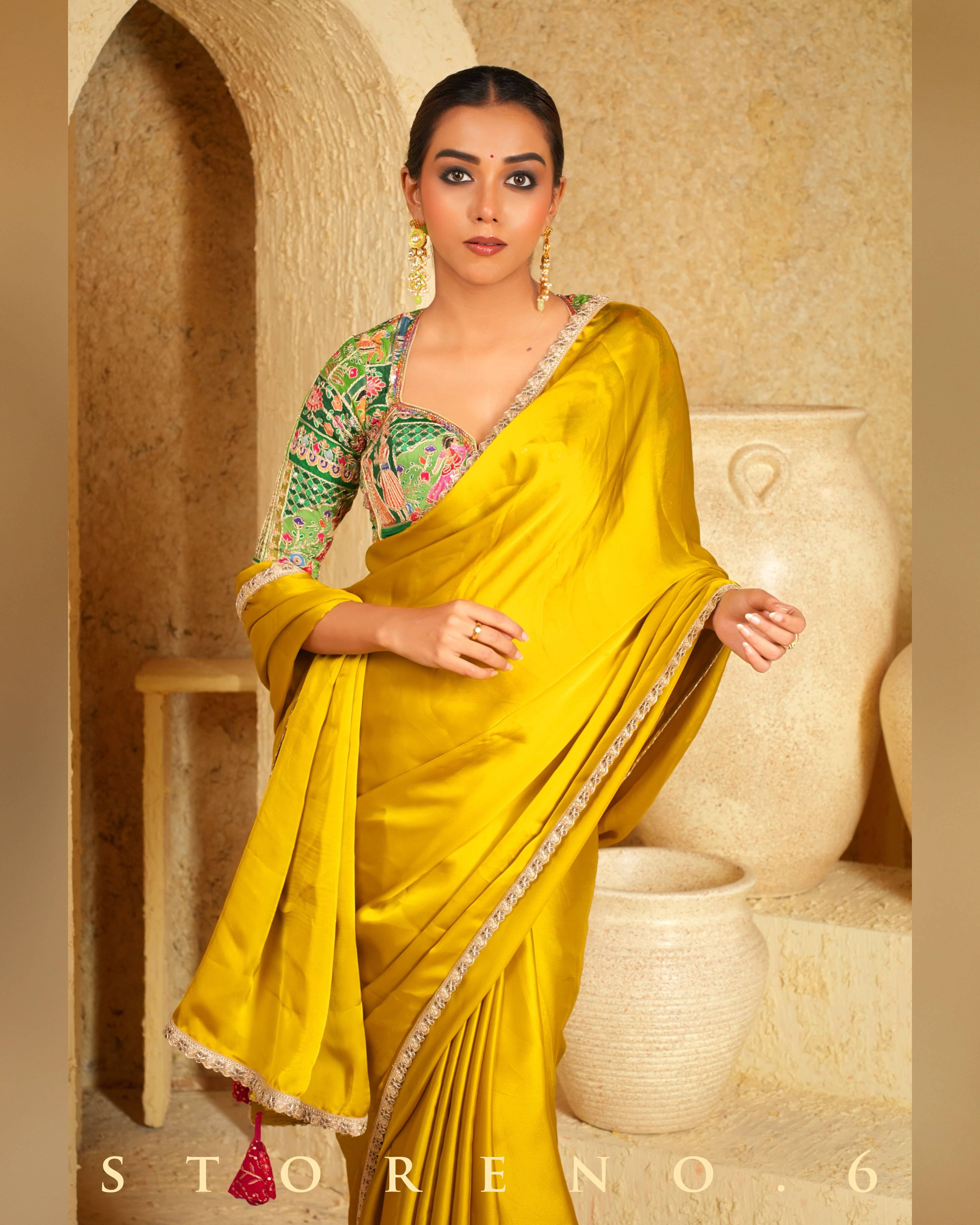 MOSS MASTERY SAREE