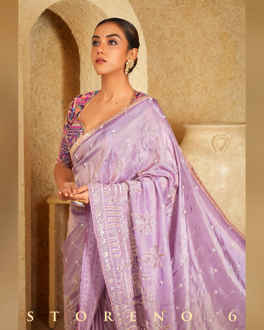 VIOLET VOGUE SAREE