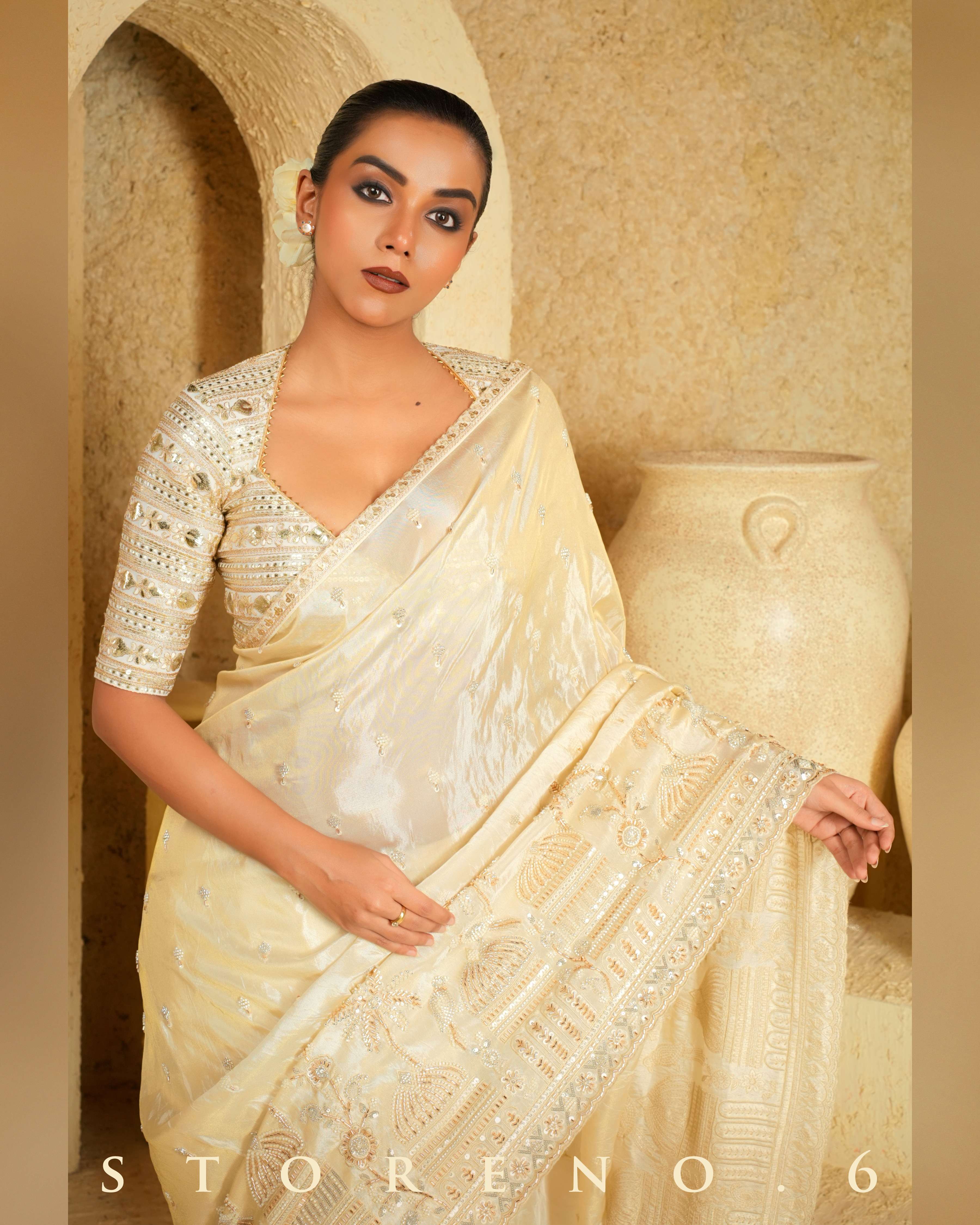 IVORY IDOL SAREE