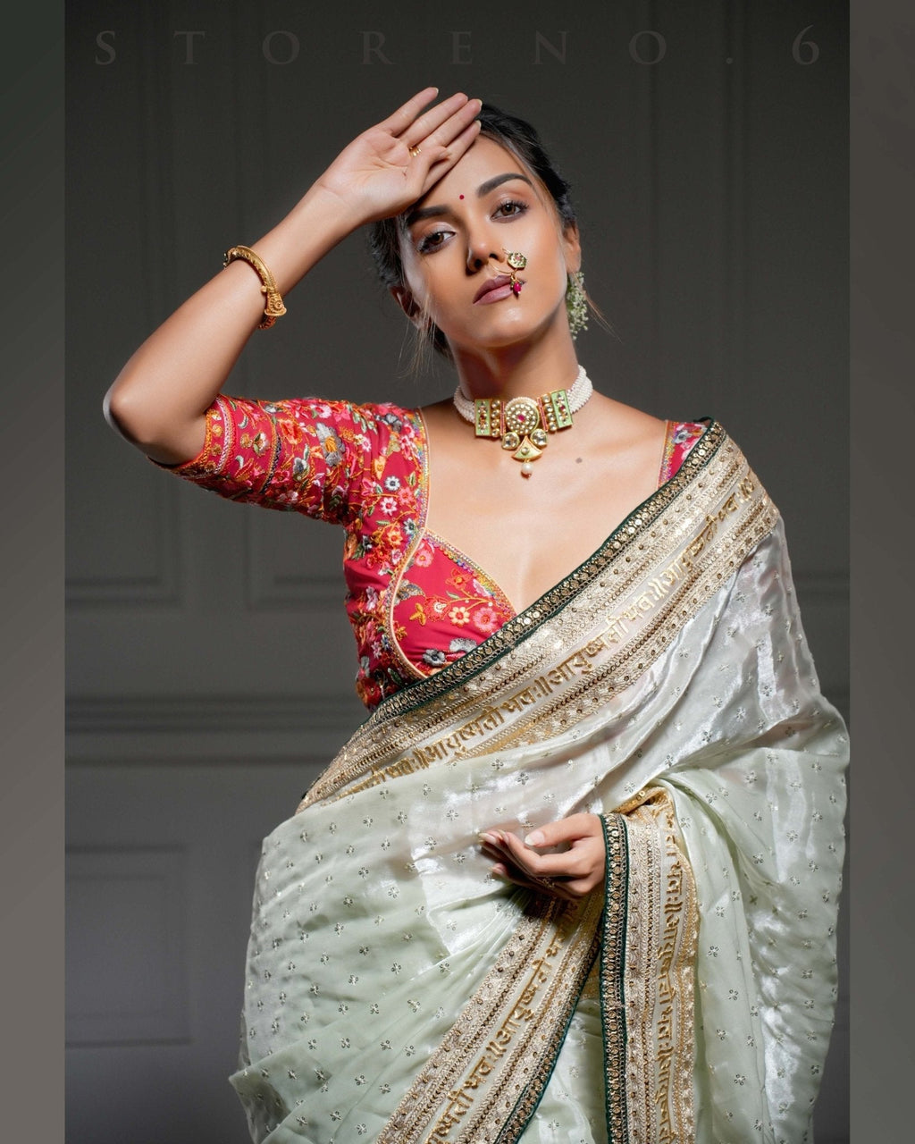 ROYAL HEMLOCK QUEEN SAREE