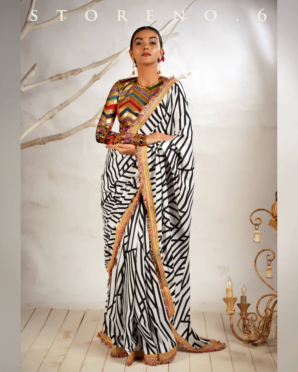 THE WIZARD'S SHOW SAREE