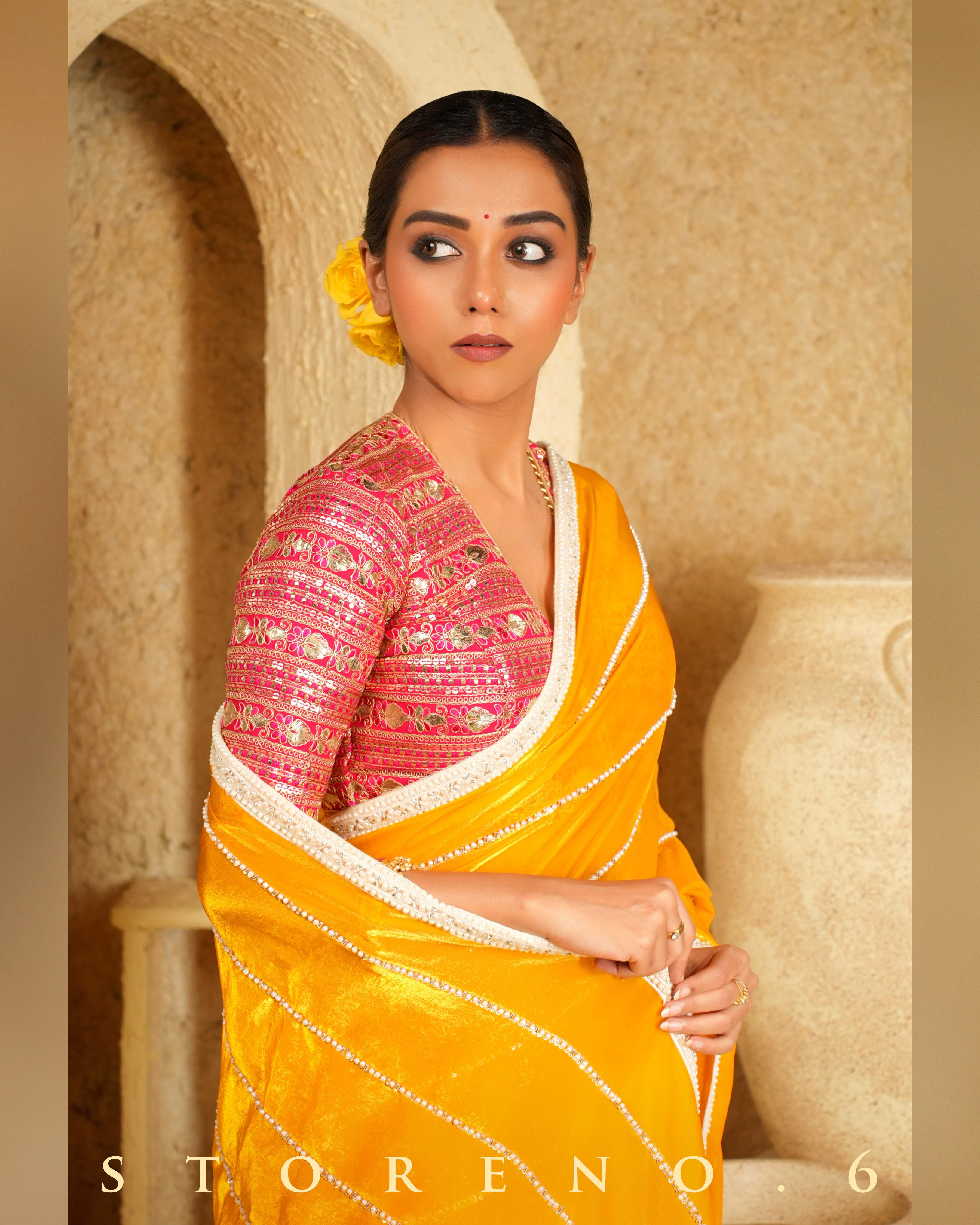 STELLAR SUNSHINE SAREE