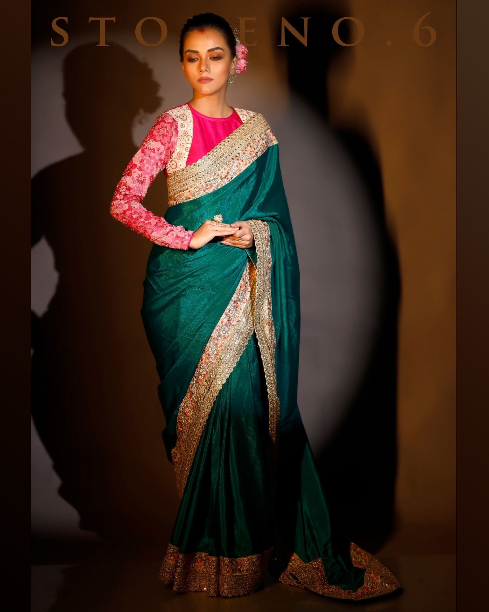 OFFSHORE OCEAN READY-TO-WEAR SAREE