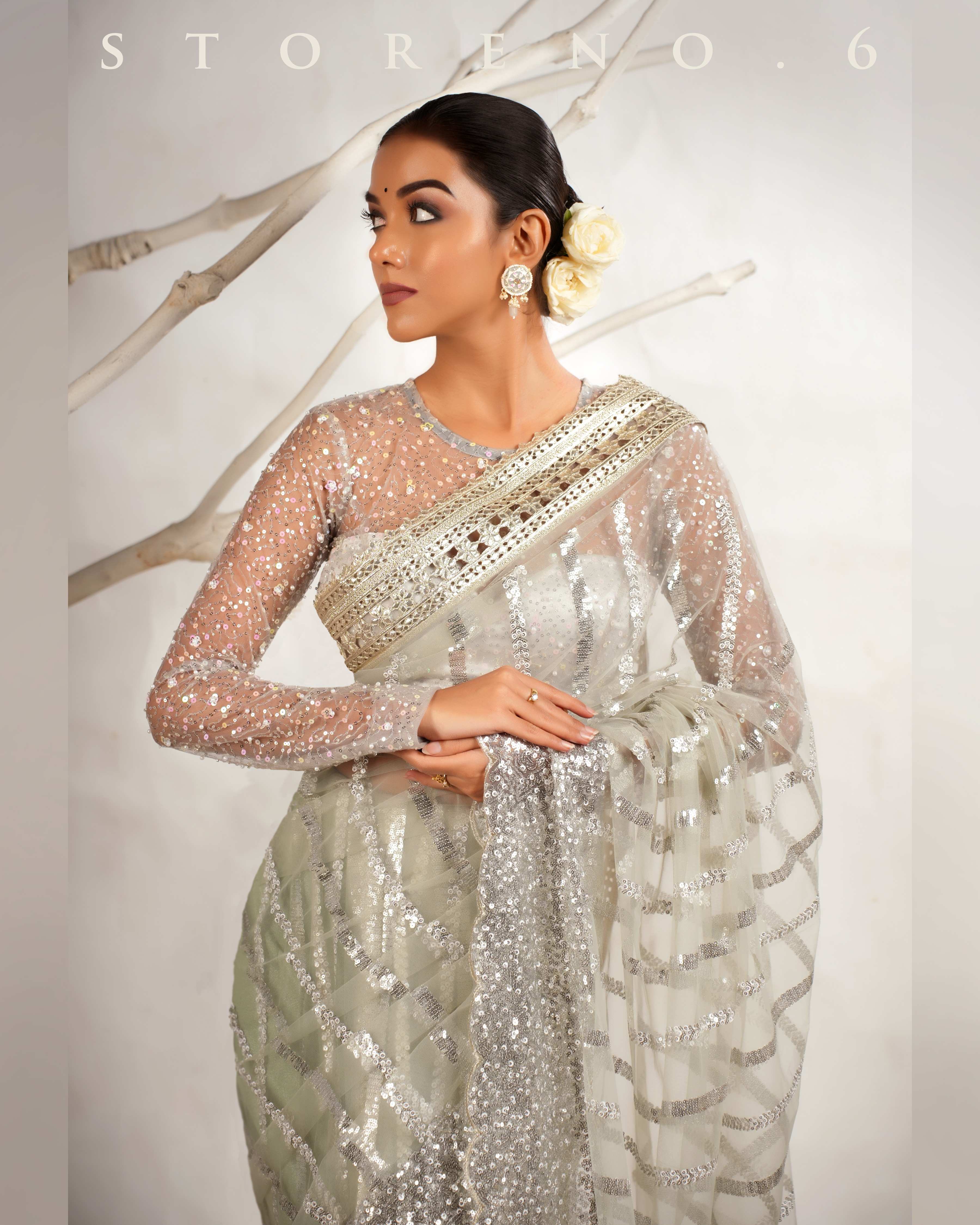 THE CLOUD CHIC SAREE