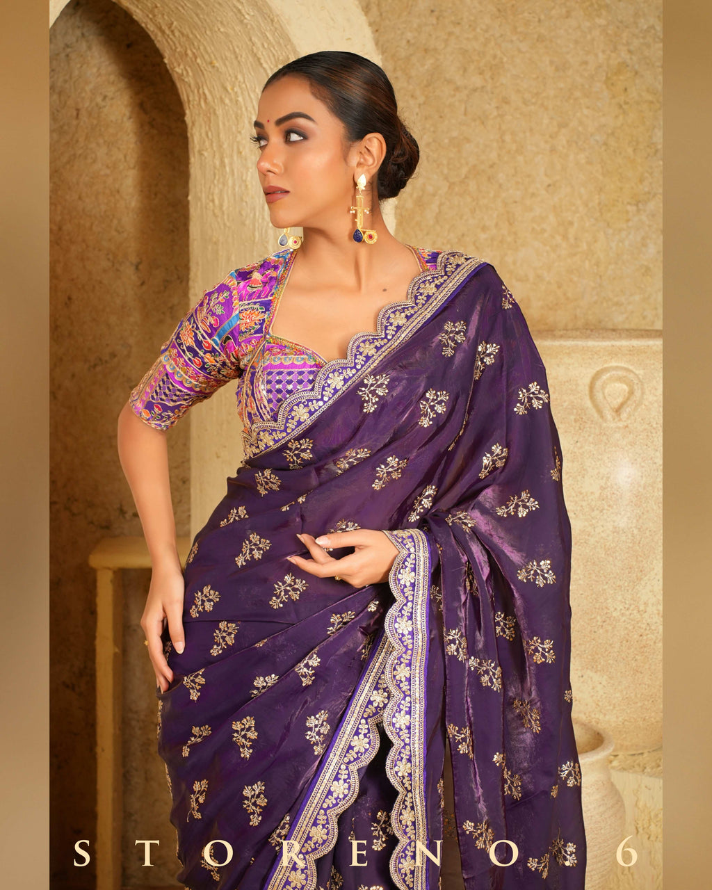 PLUM PRODIGY SAREE