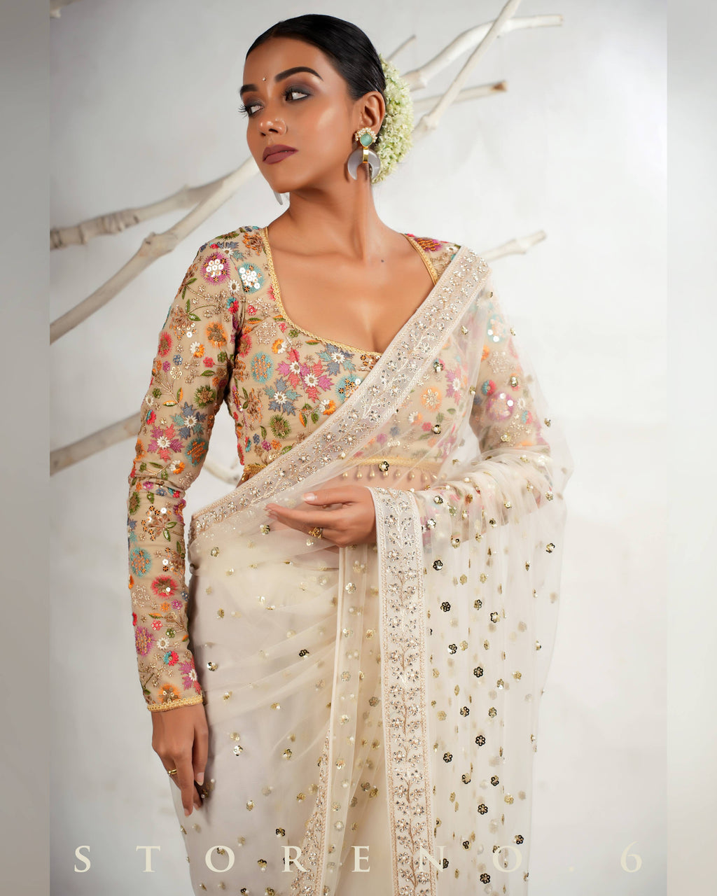 THE FROST FAME SAREE