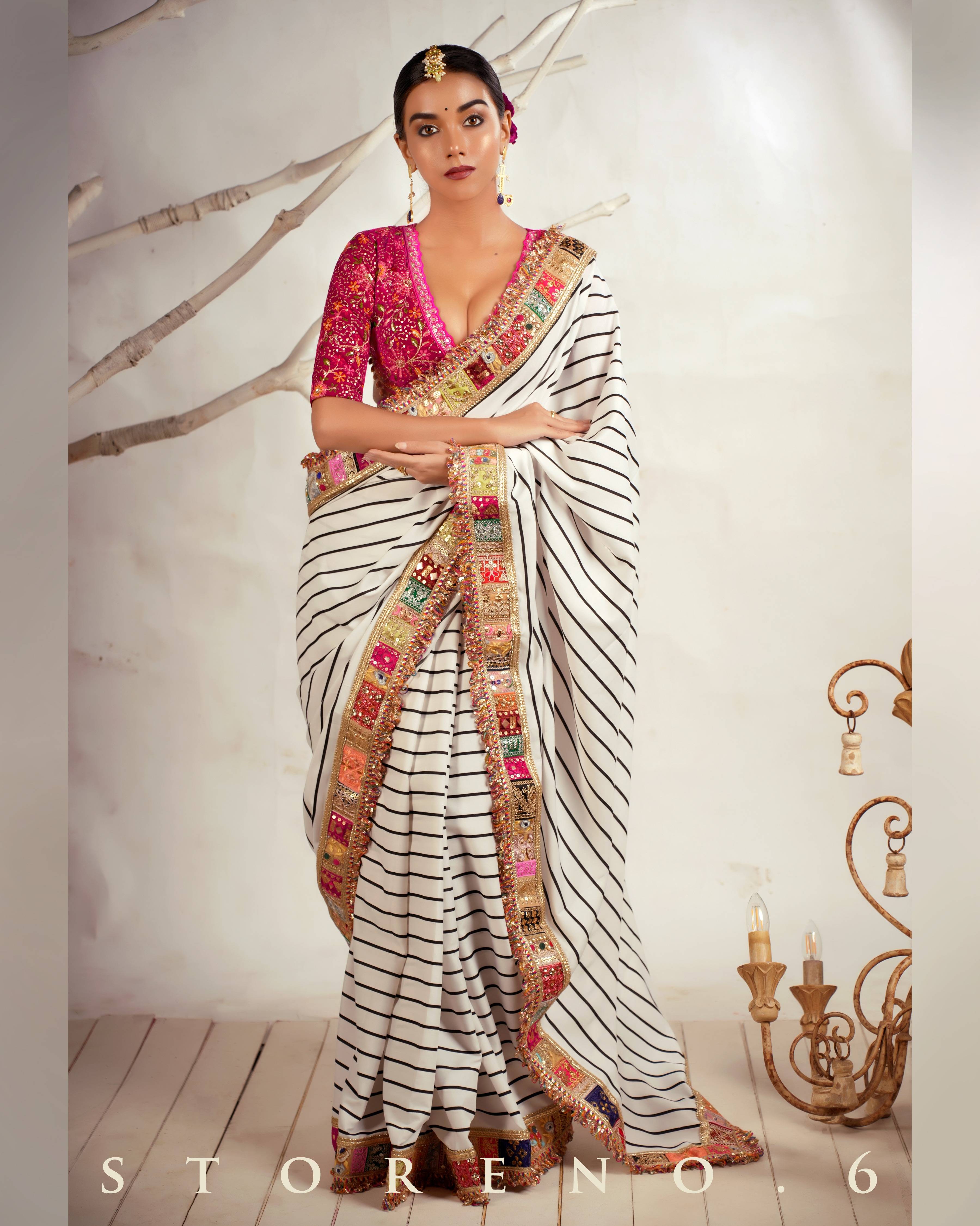 THE HYPNOTIC HUE SAREE