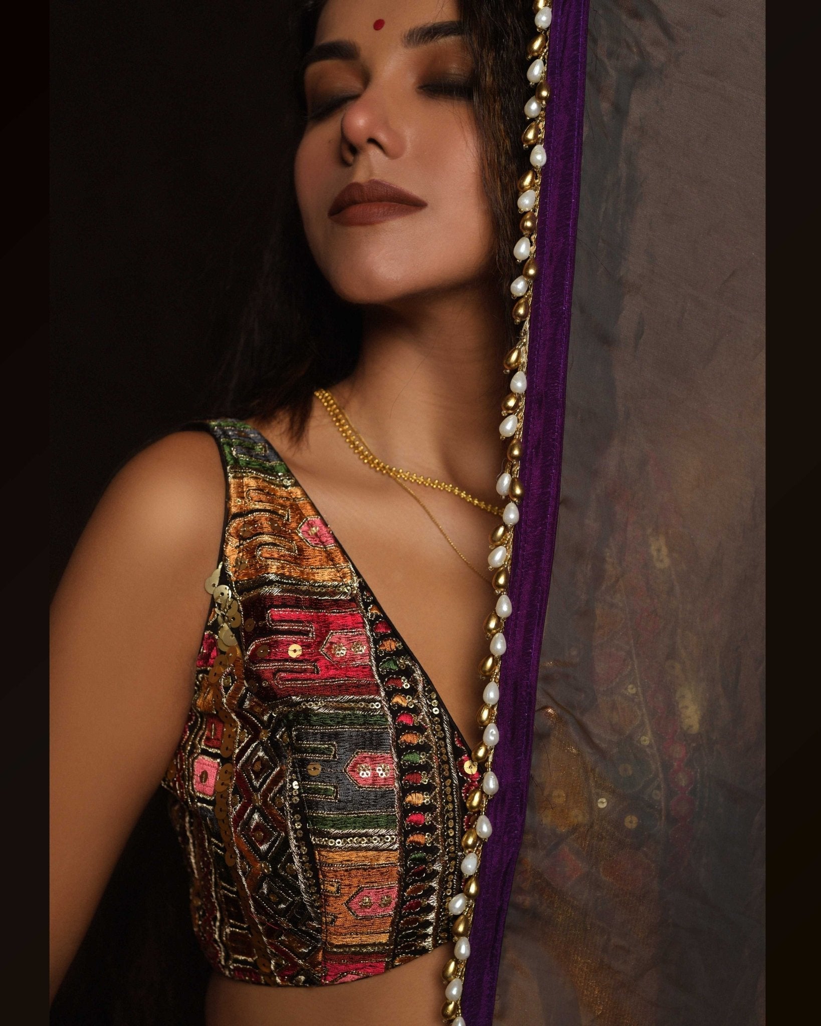 THE FORBIDDEN OASIS SAREE