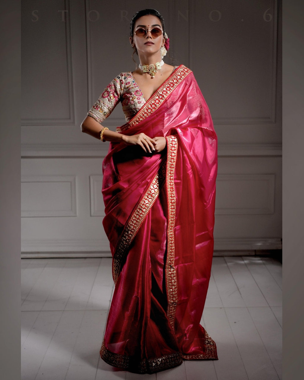 IMPERIAL NOOR-E-SURKH SAREE