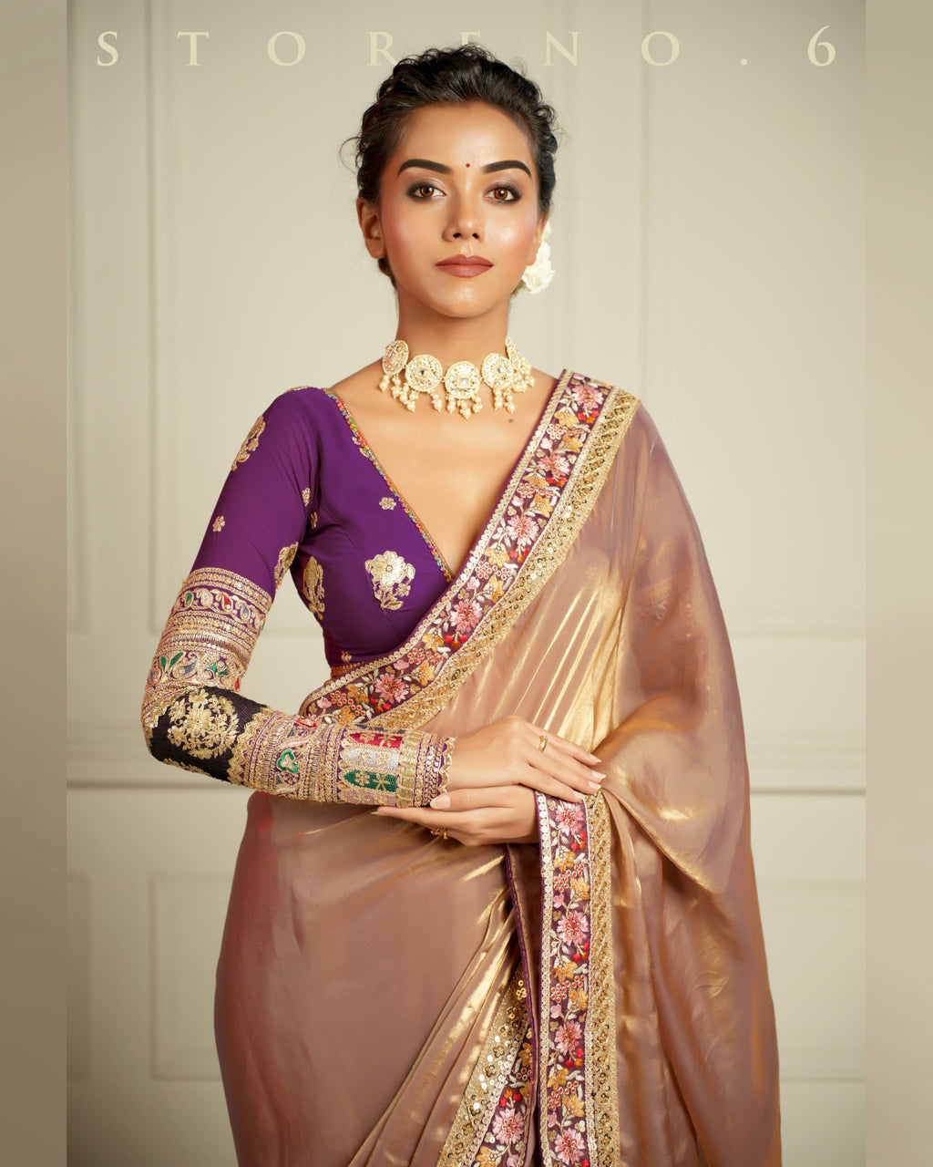 THE IMPERIAL TWILIGHT SHIMMER SAREE