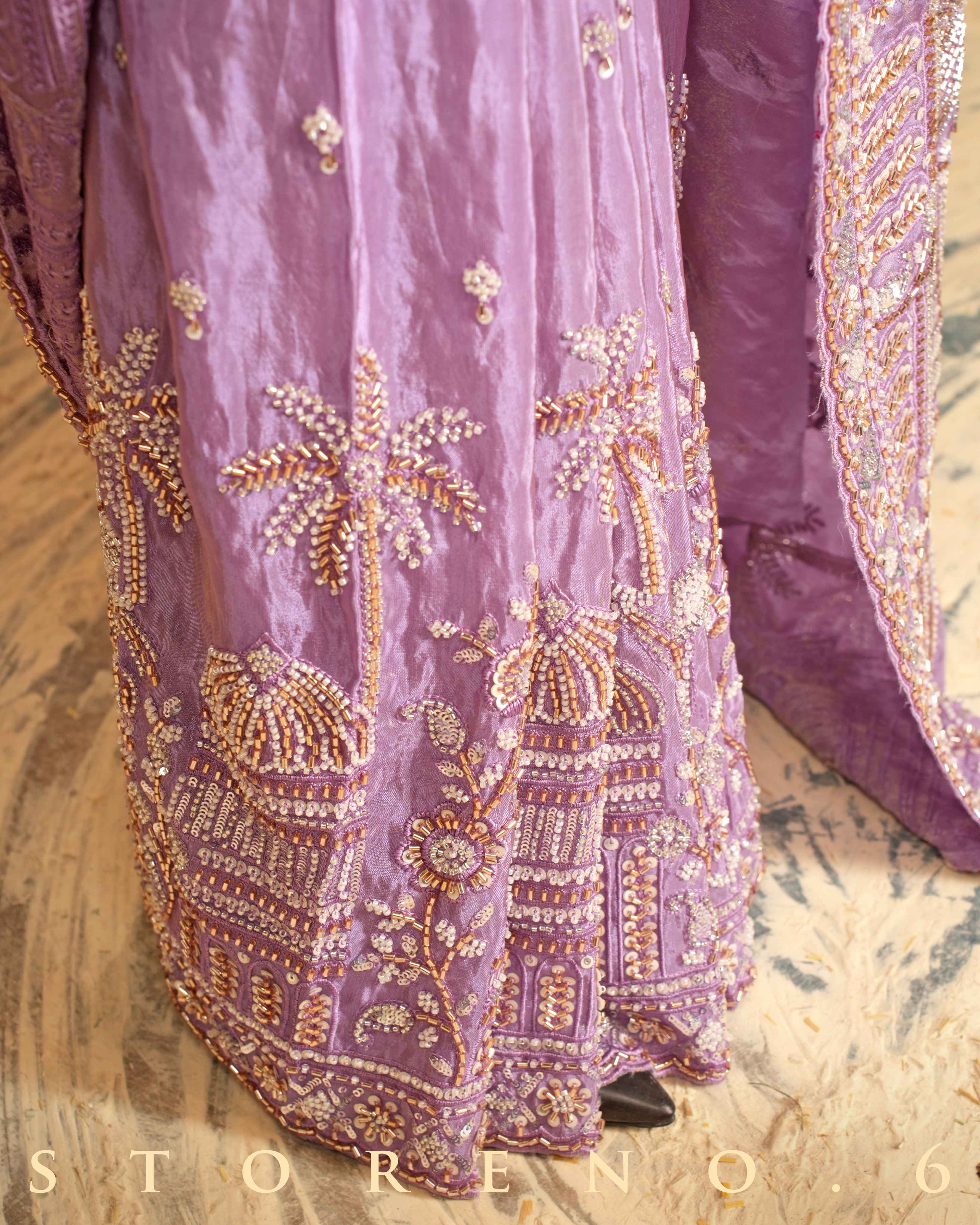 VIOLET VOGUE SAREE