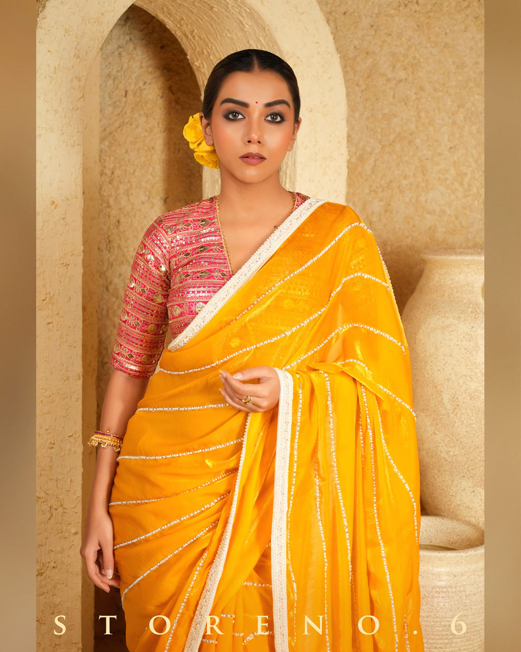 STELLAR SUNSHINE SAREE