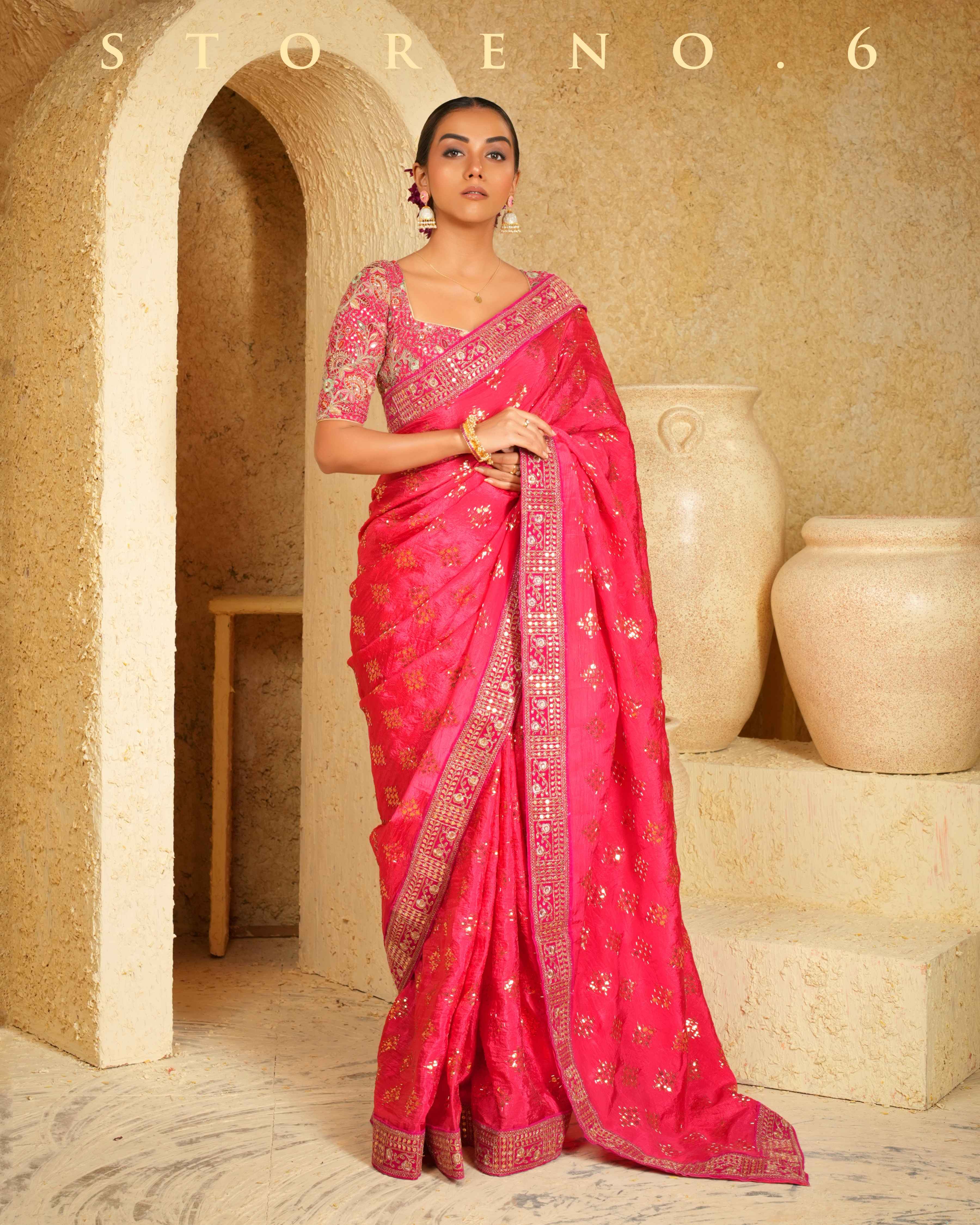 BERRY BEWITCH SAREE