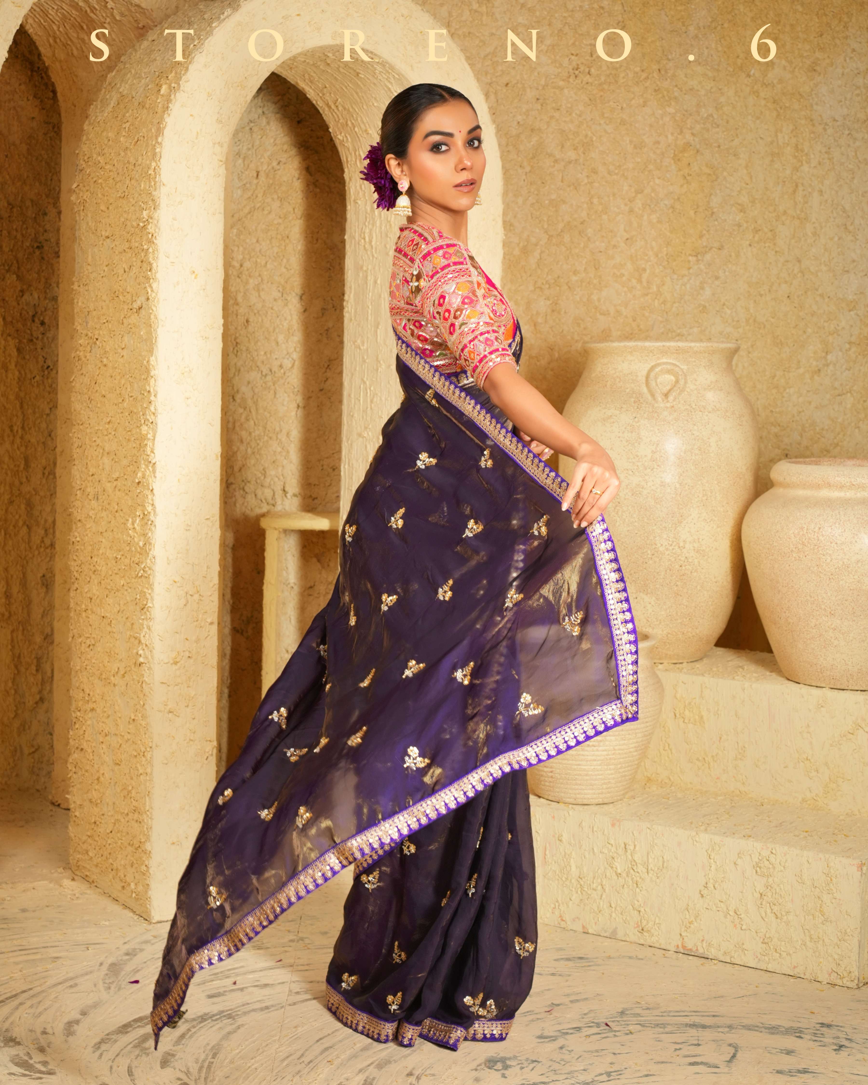 RAISIN RITZY SAREE