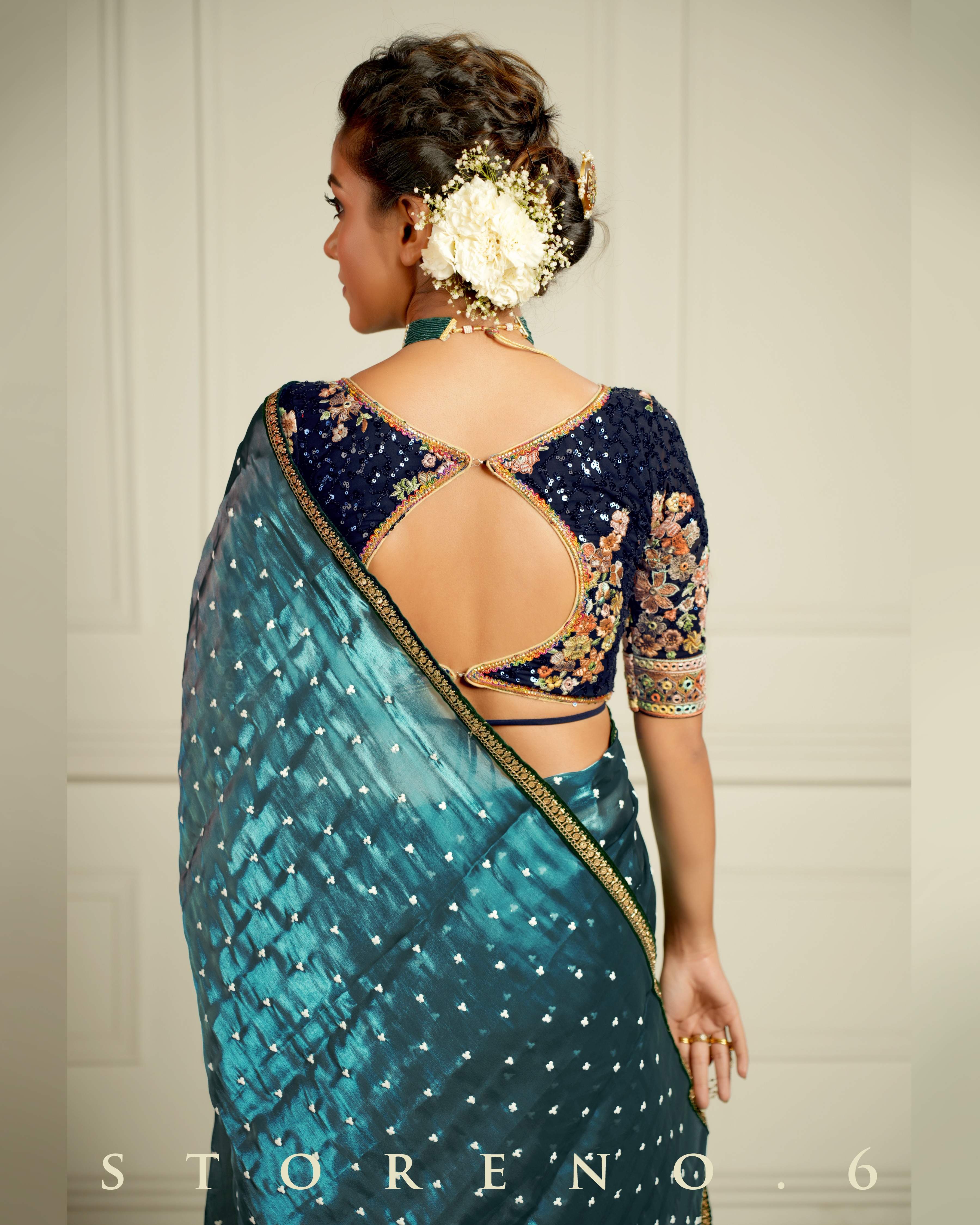 THE SAPPHIRE AFFAIR SAREE