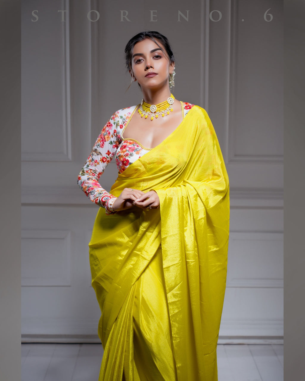NEON NIRVANA SAREE