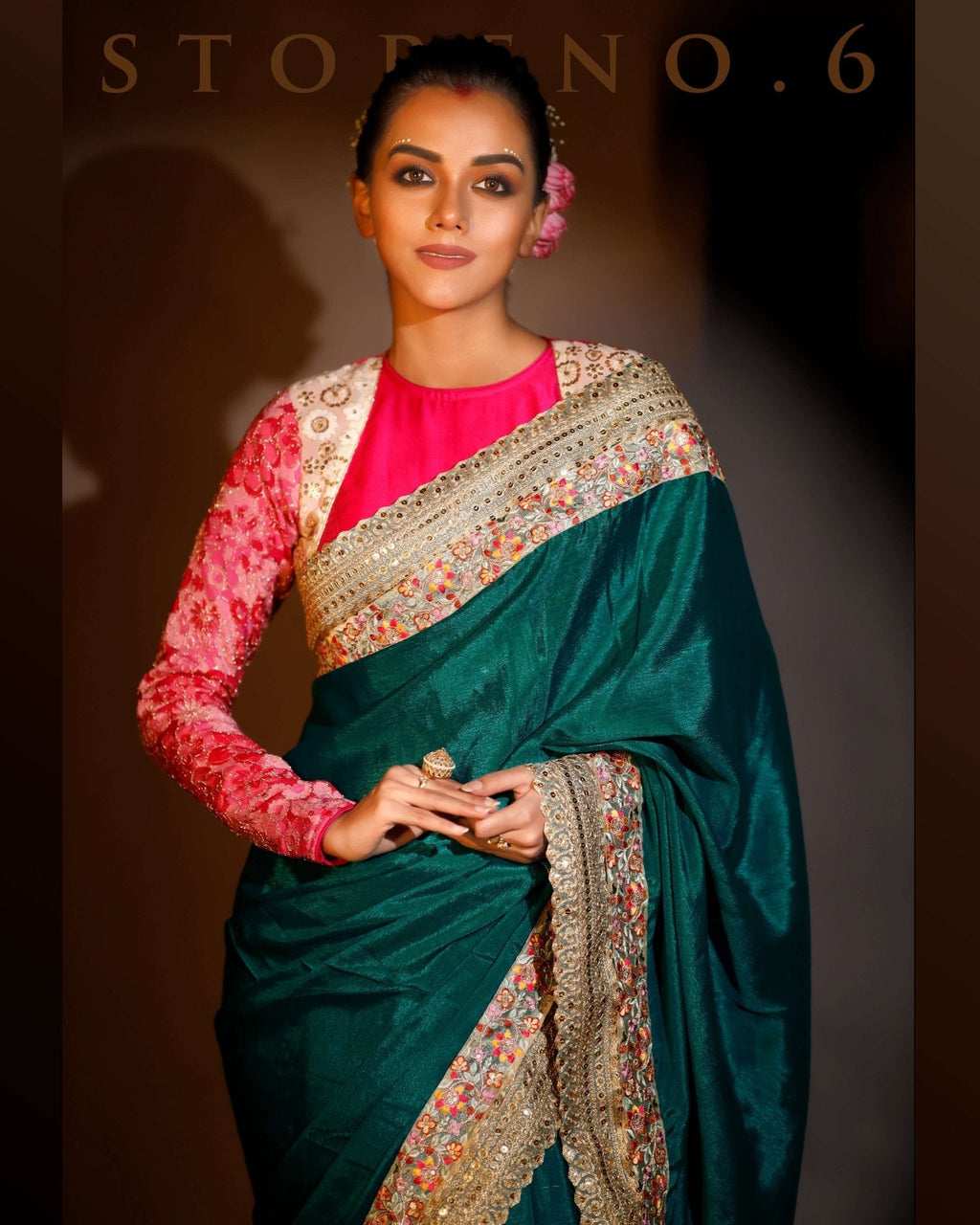 OFFSHORE OCEAN READY-TO-WEAR SAREE