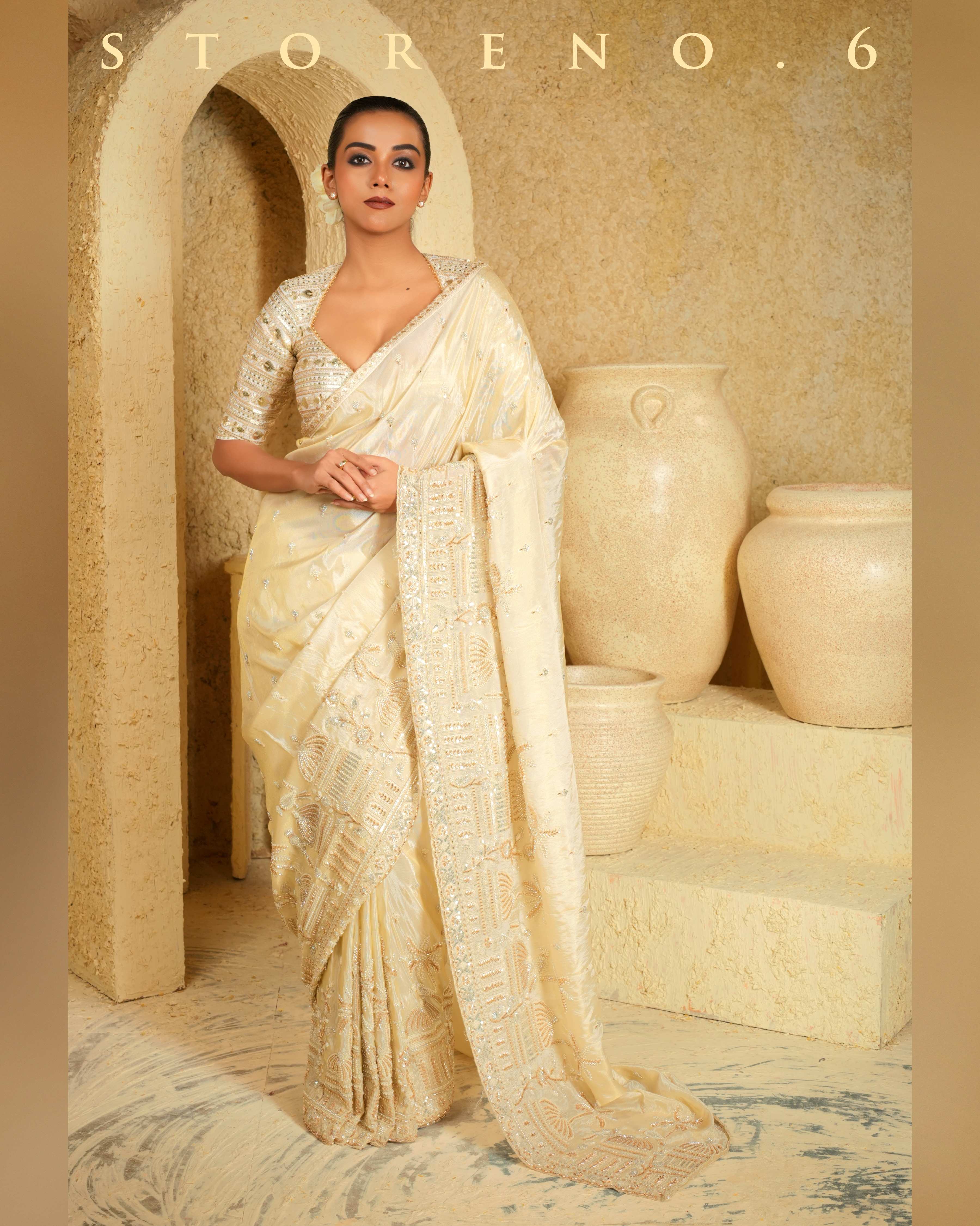 IVORY IDOL SAREE