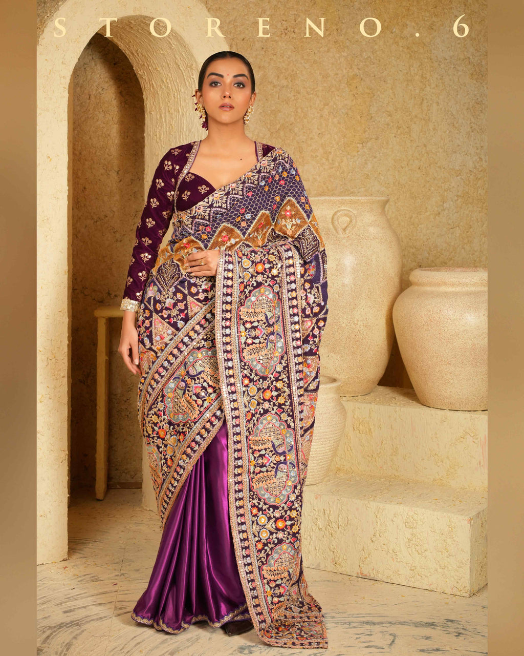 ORCHID OPERA SAREE