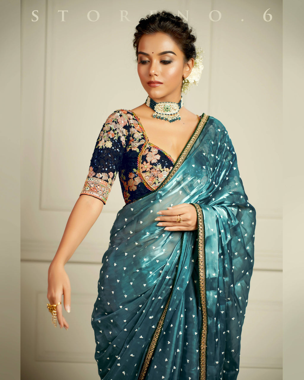 THE SAPPHIRE AFFAIR SAREE