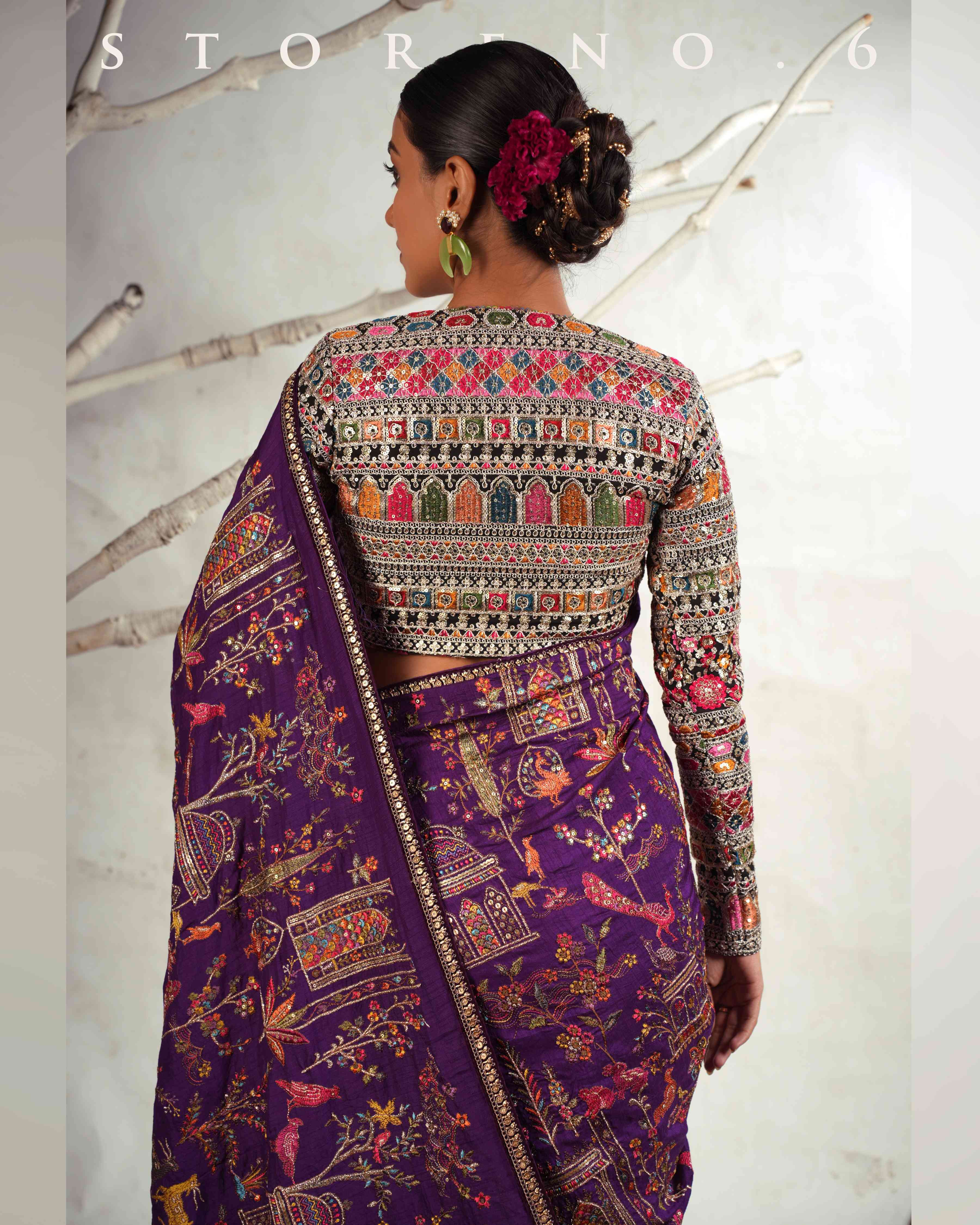 THE 6TH CENTURY CLASSIC CHROMA SAREE