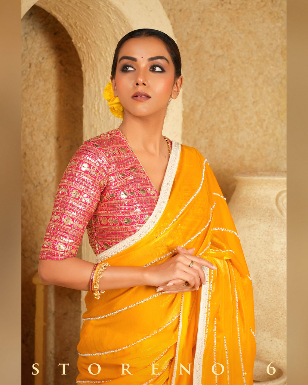 STELLAR SUNSHINE SAREE