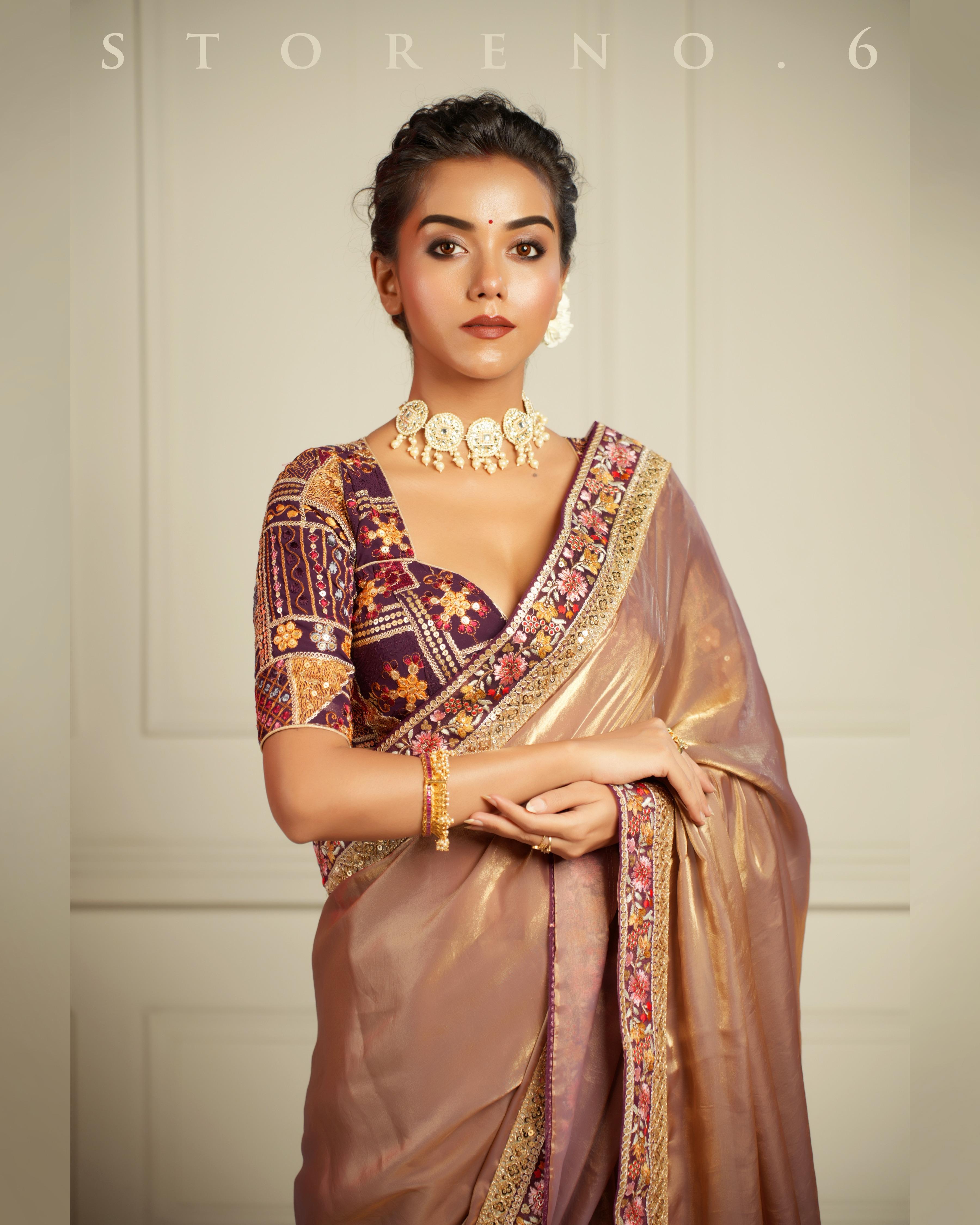 THE IMPERIAL TWILIGHT SHIMMER SAREE