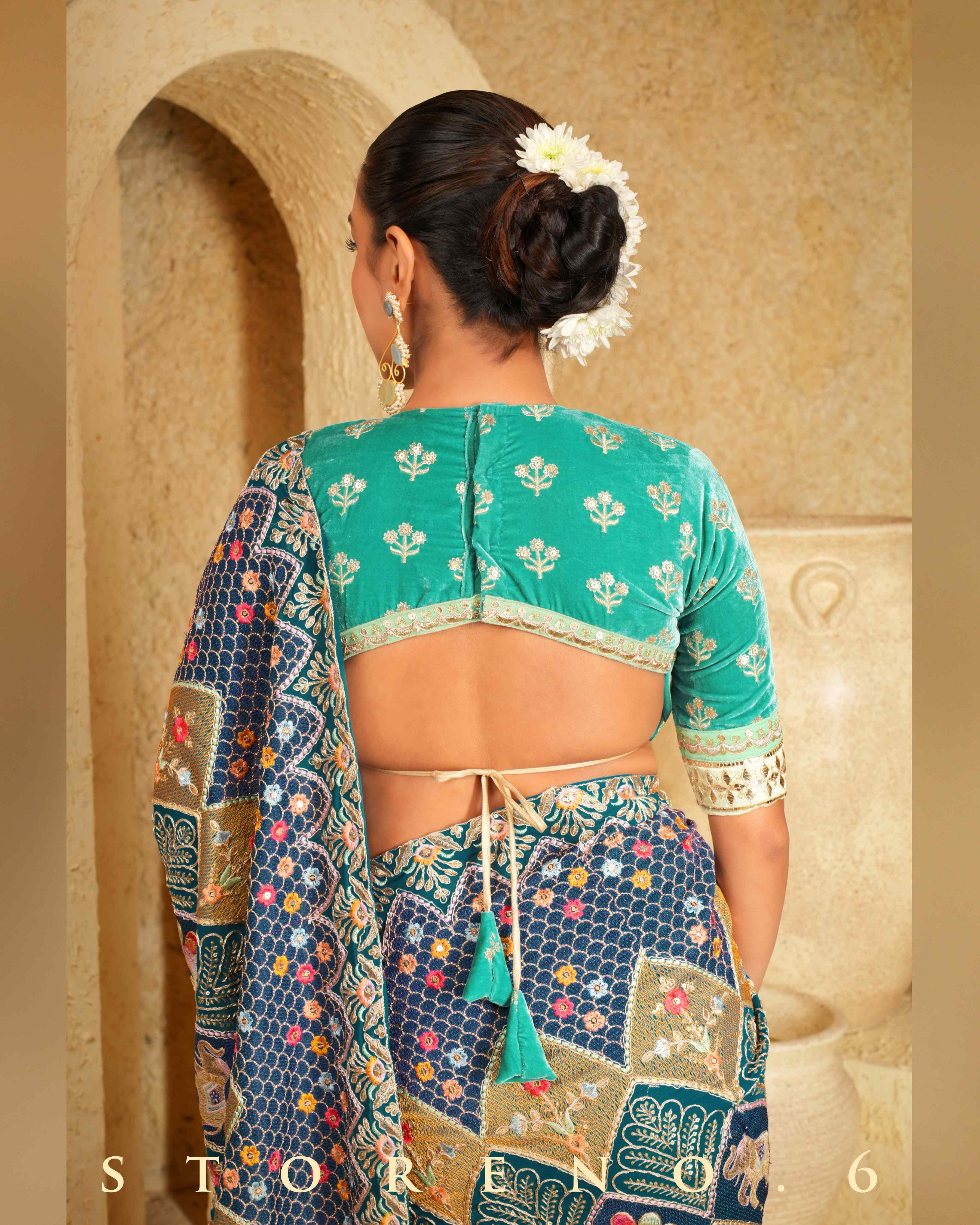 OCEAN OPERA SAREE