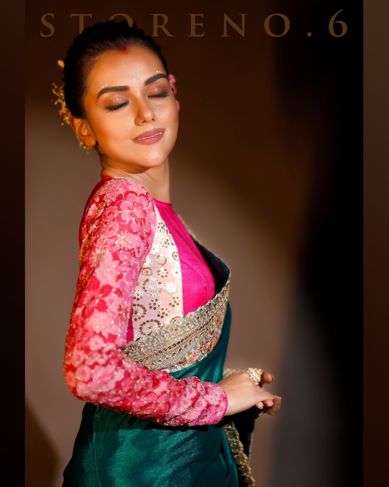 OFFSHORE OCEAN READY-TO-WEAR SAREE