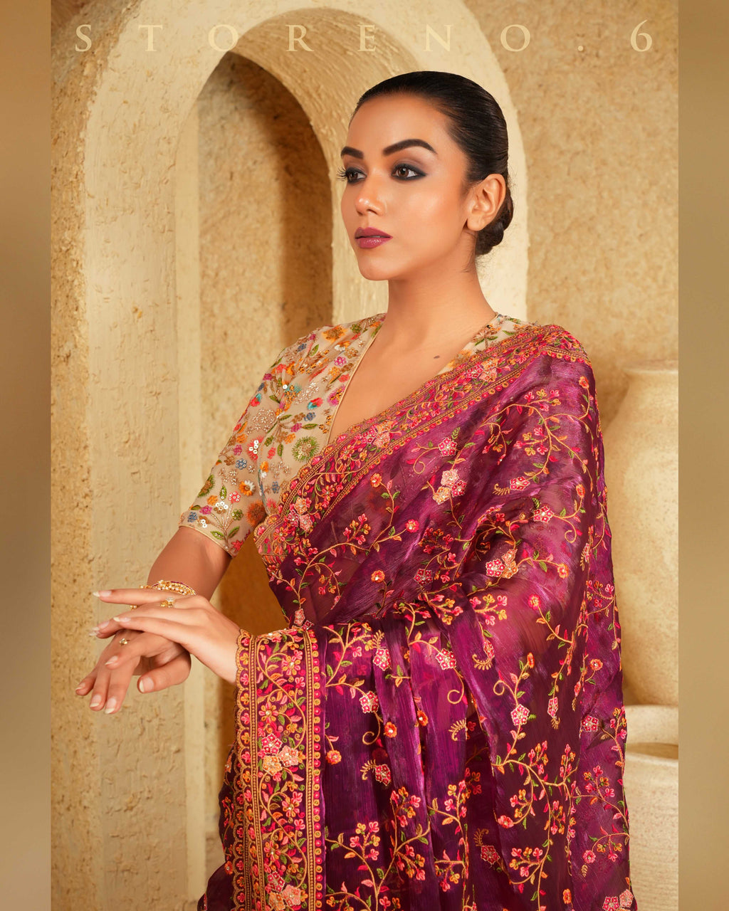 ROSEWOOD REALM SAREE