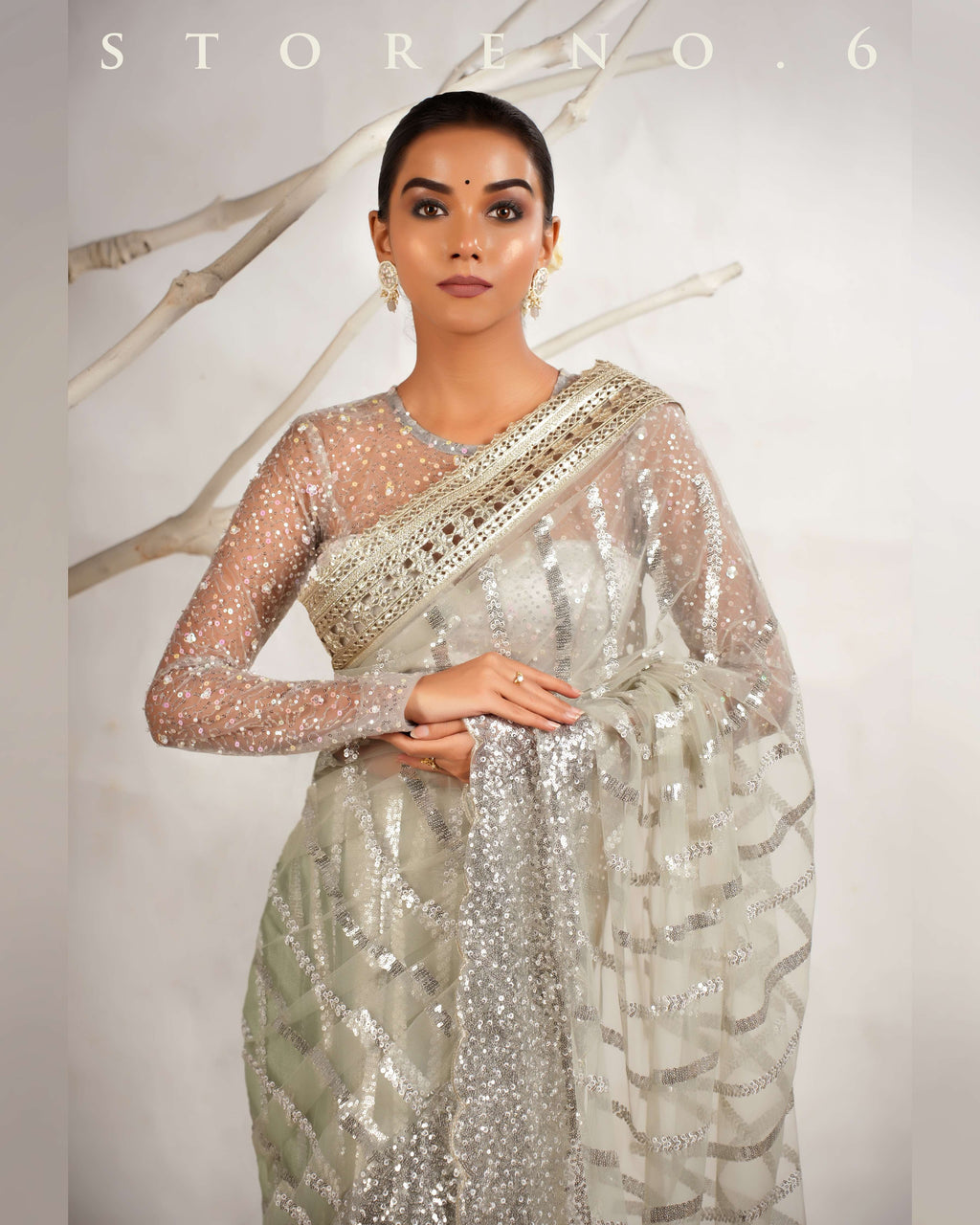 THE CLOUD CHIC SAREE