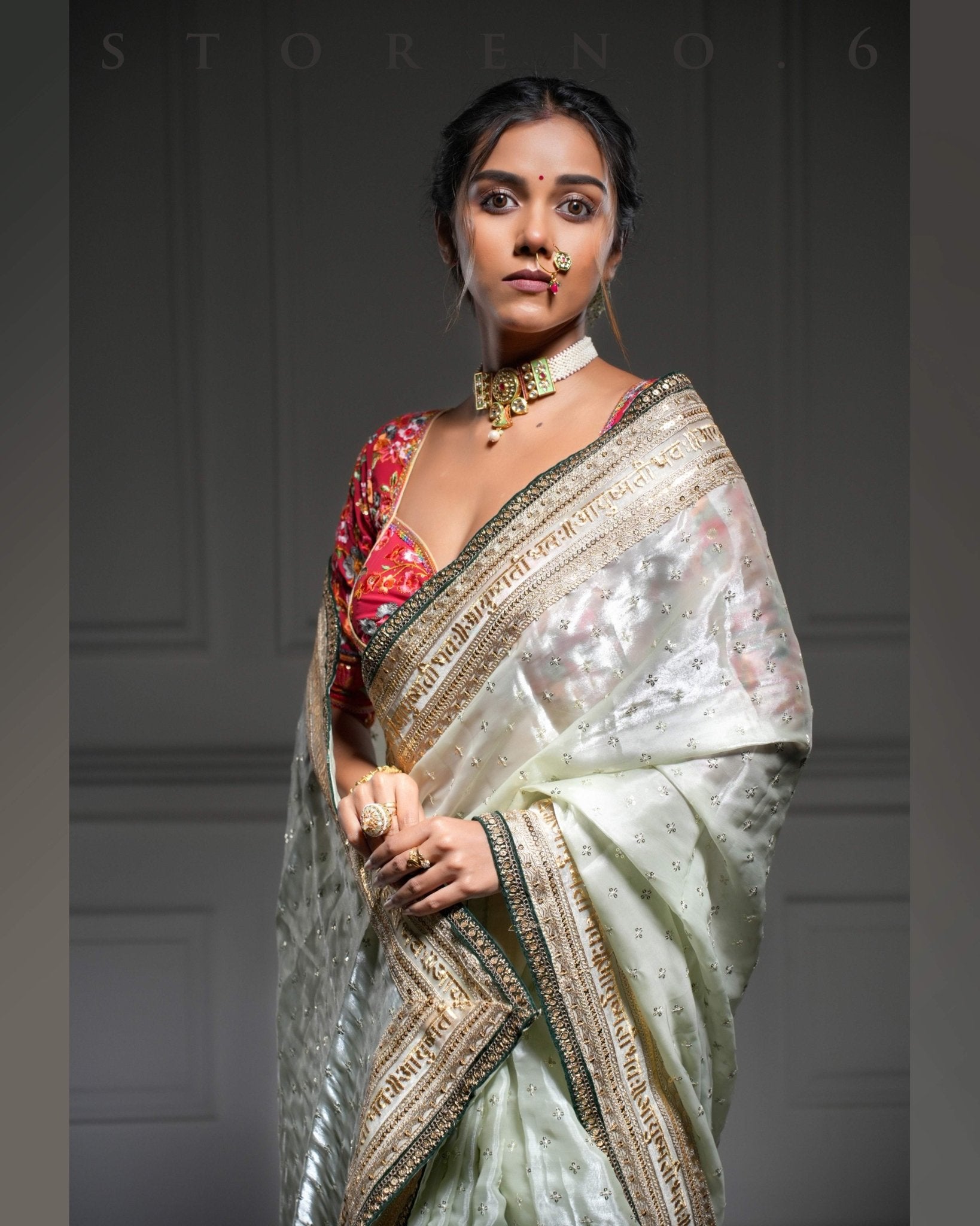 ROYAL HEMLOCK QUEEN SAREE