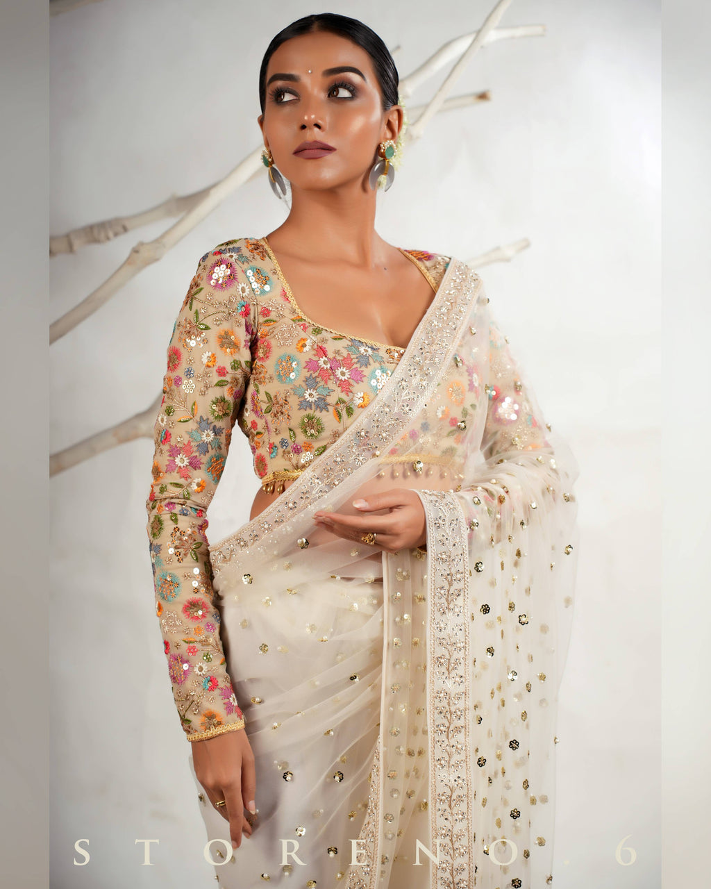 THE FROST FAME SAREE