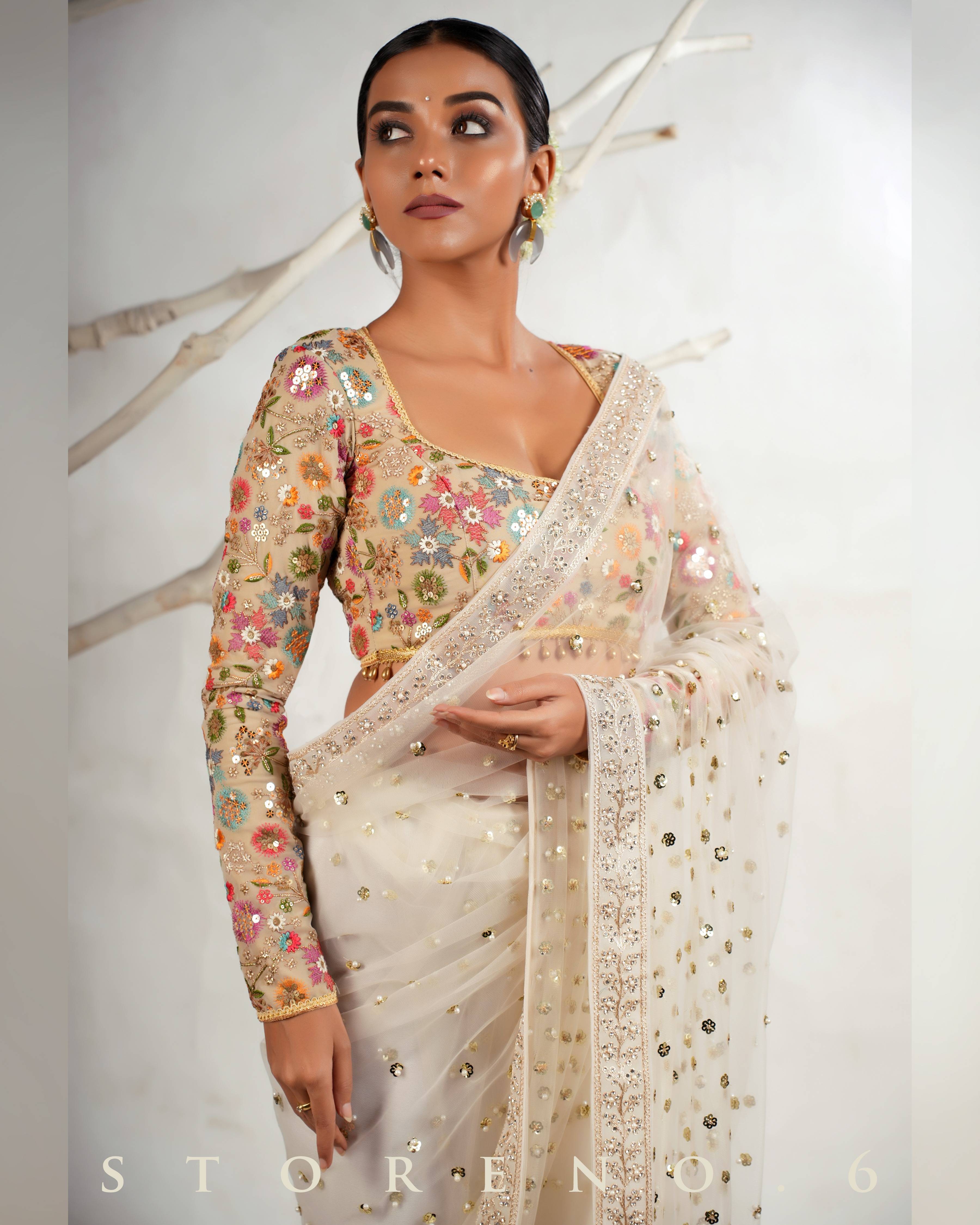 THE FROST FAME SAREE