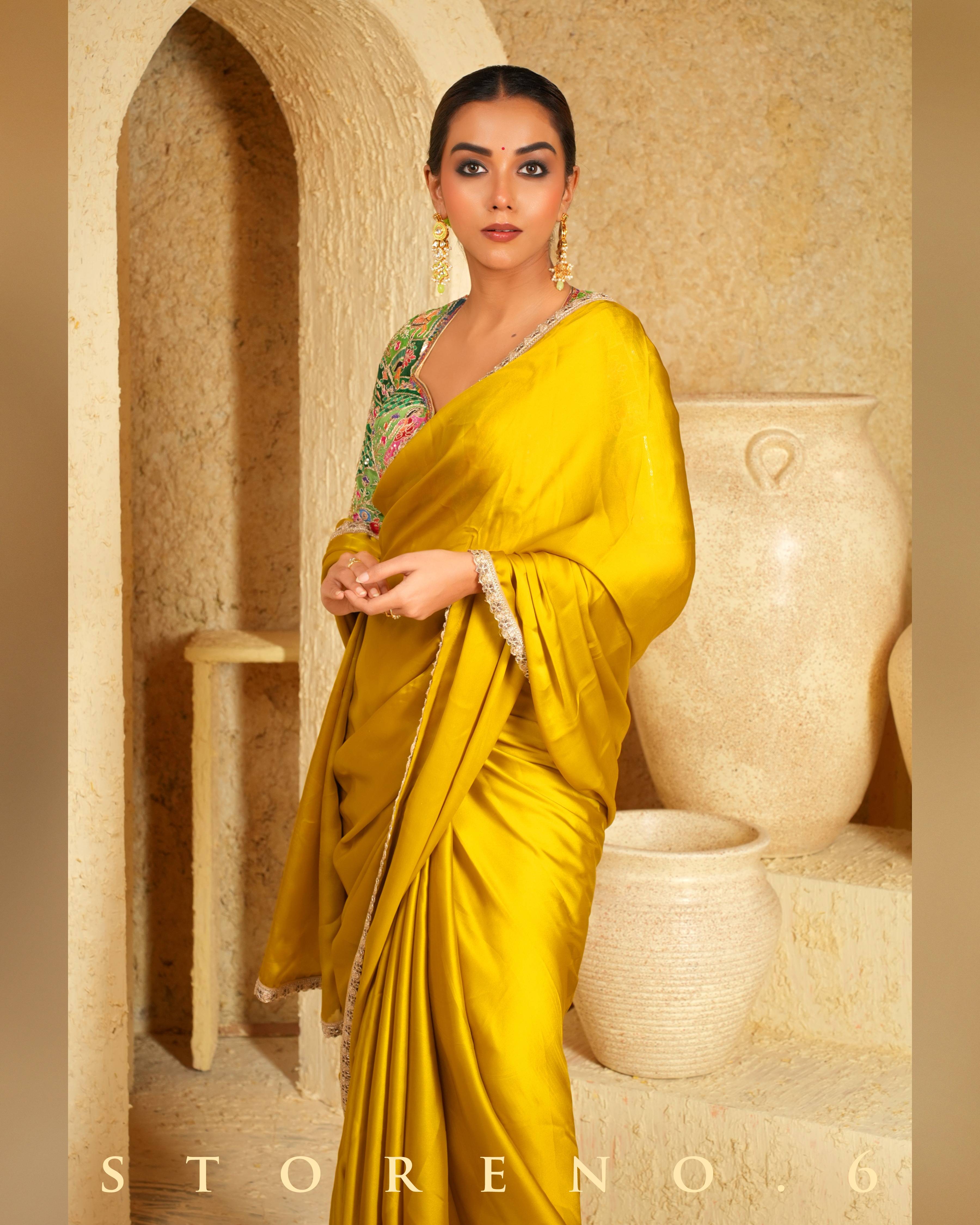 MOSS MASTERY SAREE