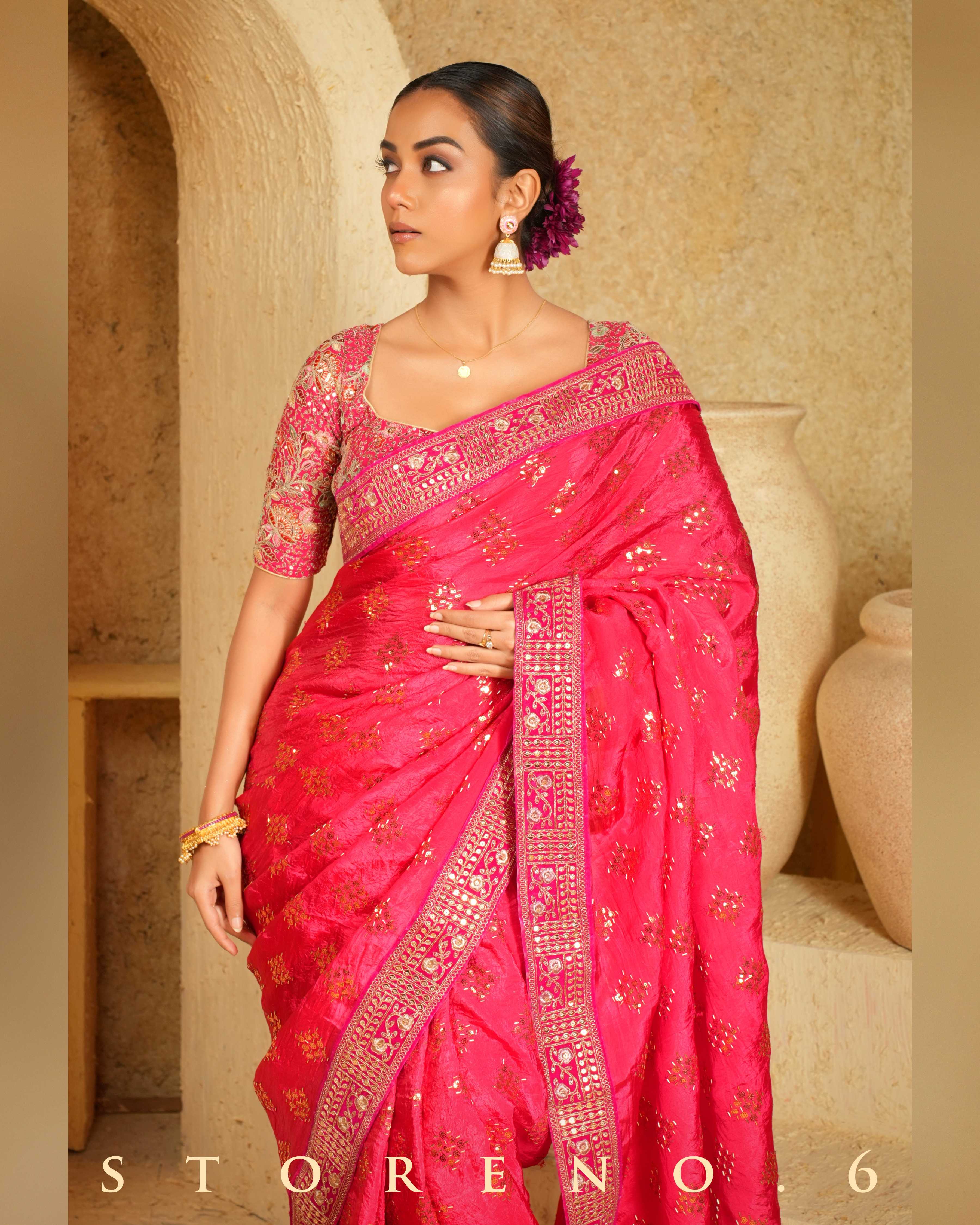 BERRY BEWITCH SAREE