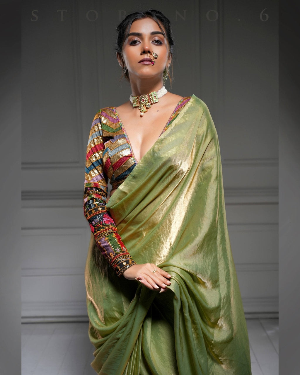 MEADOW WHISPER SAREE